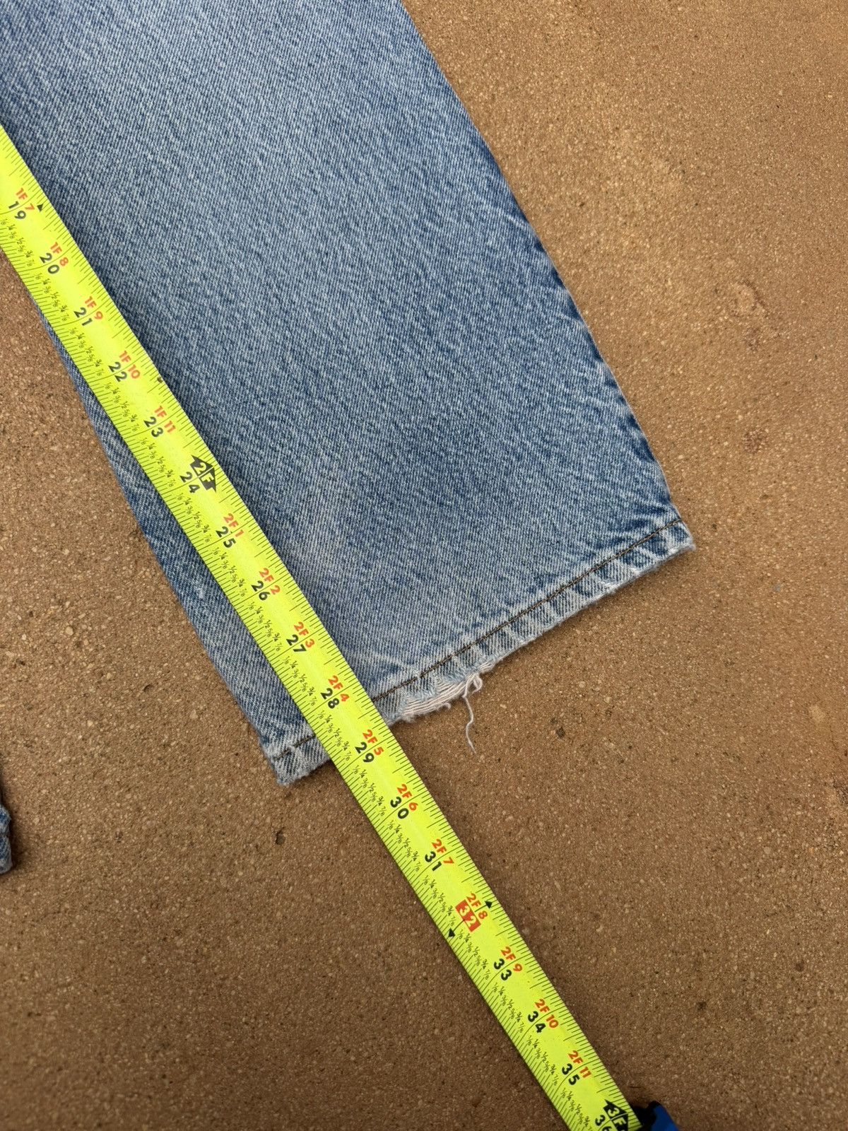 Levi's Vintage 90’s Levi’s 517 Orange Tab Bootcut Flare Jeans 31x29 Size US 31 - 10 Thumbnail