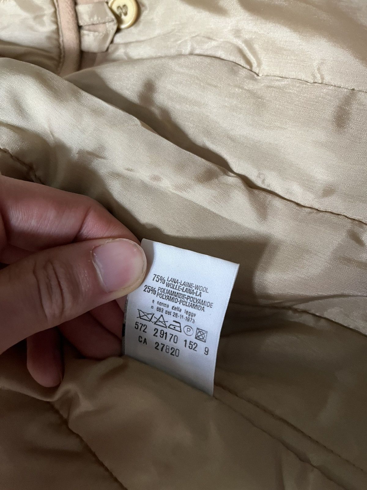 Helmut Lang Vintage Helmut Lang 1997 wool beige coat archival Size US L / EU 52-54 / 3 - 19 Thumbnail
