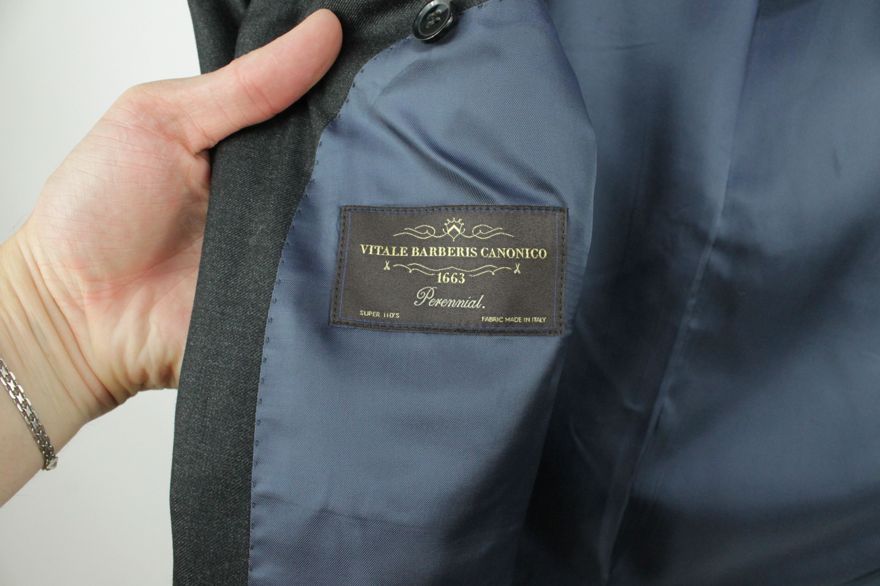 Suitsupply Suitsupply Napoli Slim Fit Barberis 110's Blazer Jacket Size US L / EU 52-54 / 3 - 7 Thumbnail