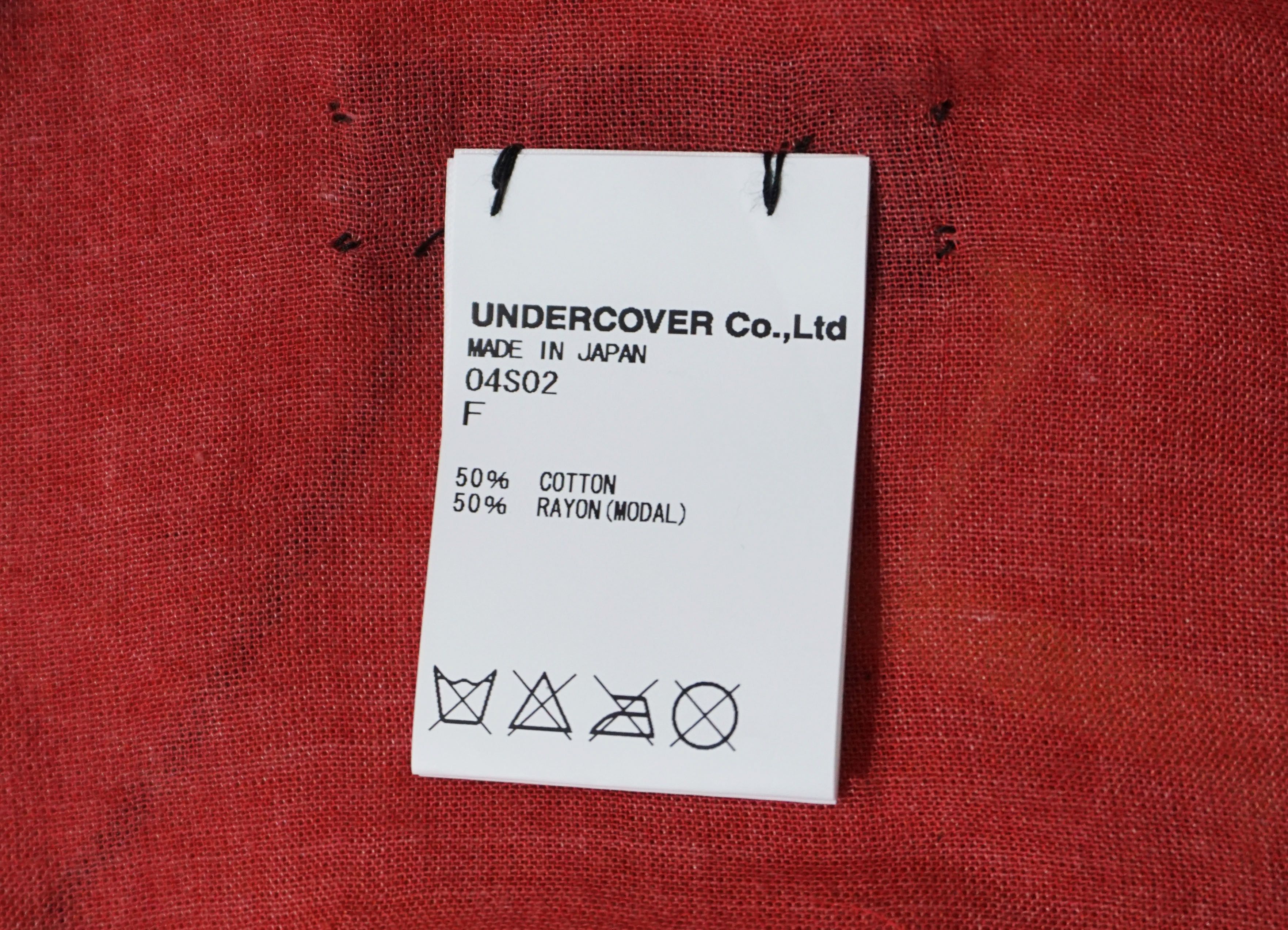 Band Tees × Undercover × Vintage New! SS15 Undercover x Television "Adventure" Big Scraf Size ONE SIZE - 3 Thumbnail
