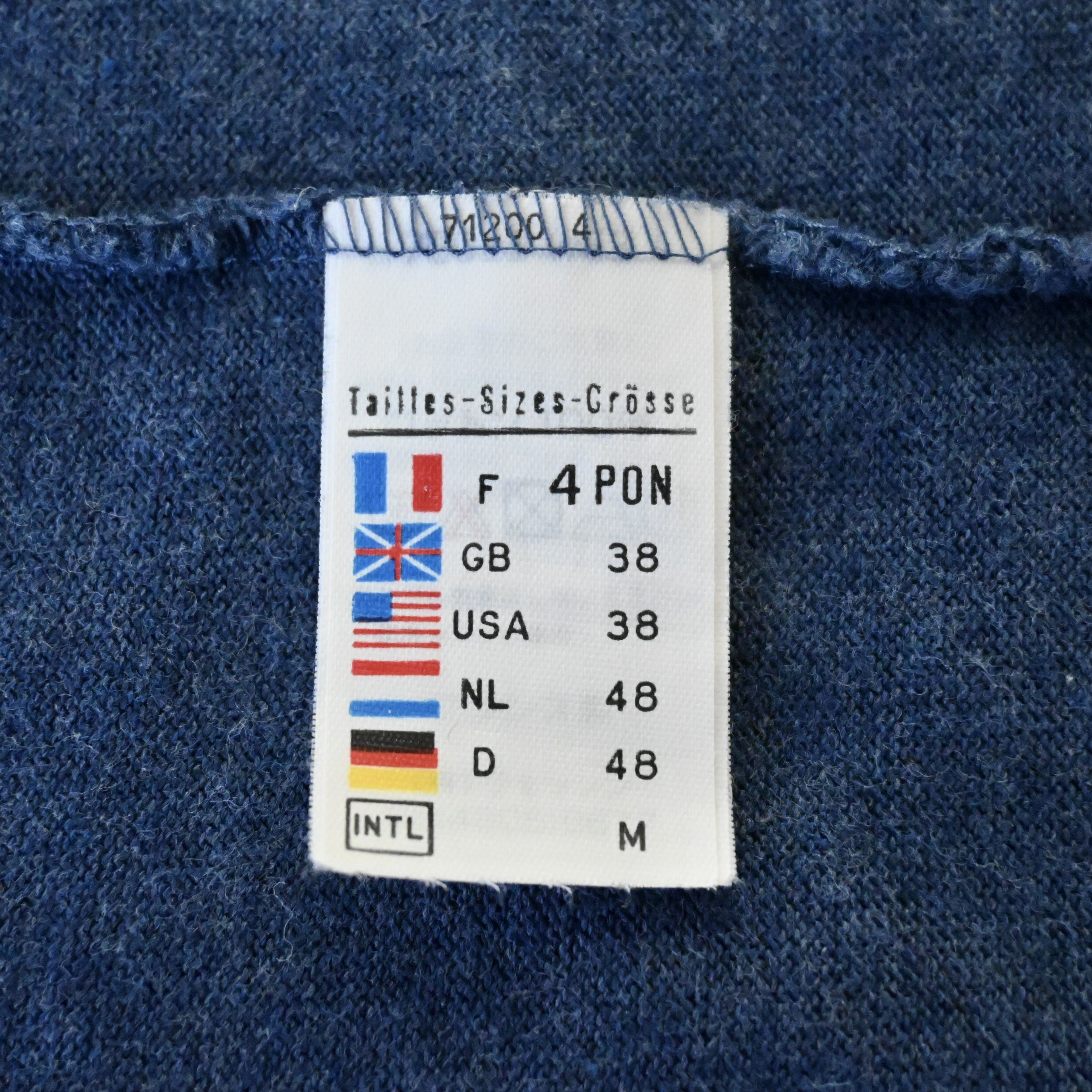 Saint James SAINT JAMES heavyweight cotton shirt, heather blue, 4 Size US M / EU 48-50 / 2 - 9 Thumbnail