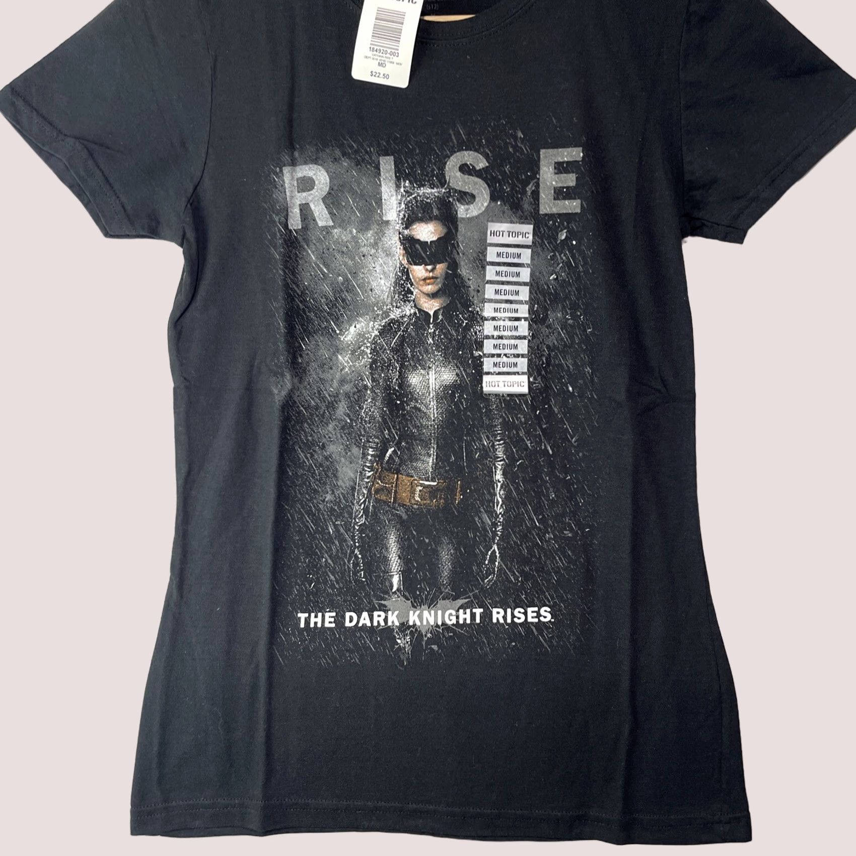 Vintage VINTAGE Catwoman Shirt Womens Medium The Dark Knight Rises Anne Hathaway Movie Hot Topic Size M / US 6-8 / IT 42-44 - 1 Thumbnail