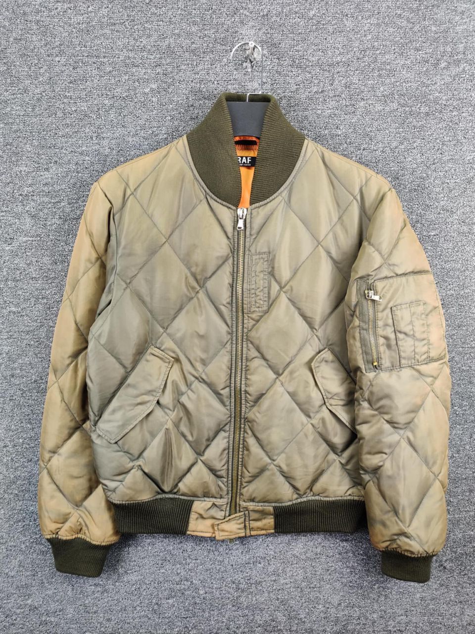 Raf by Raf Simons Raf By Raf Simons Quilted MA-1 Flight Bomber Jacket Size US M / EU 48-50 / 2 - 1 Thumbnail