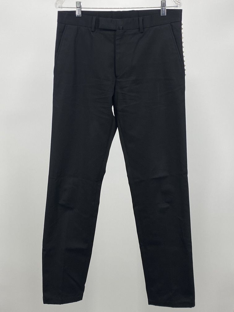 Image of Valentino Studded Punk Rock Pants in Black, Men's (Size 30)