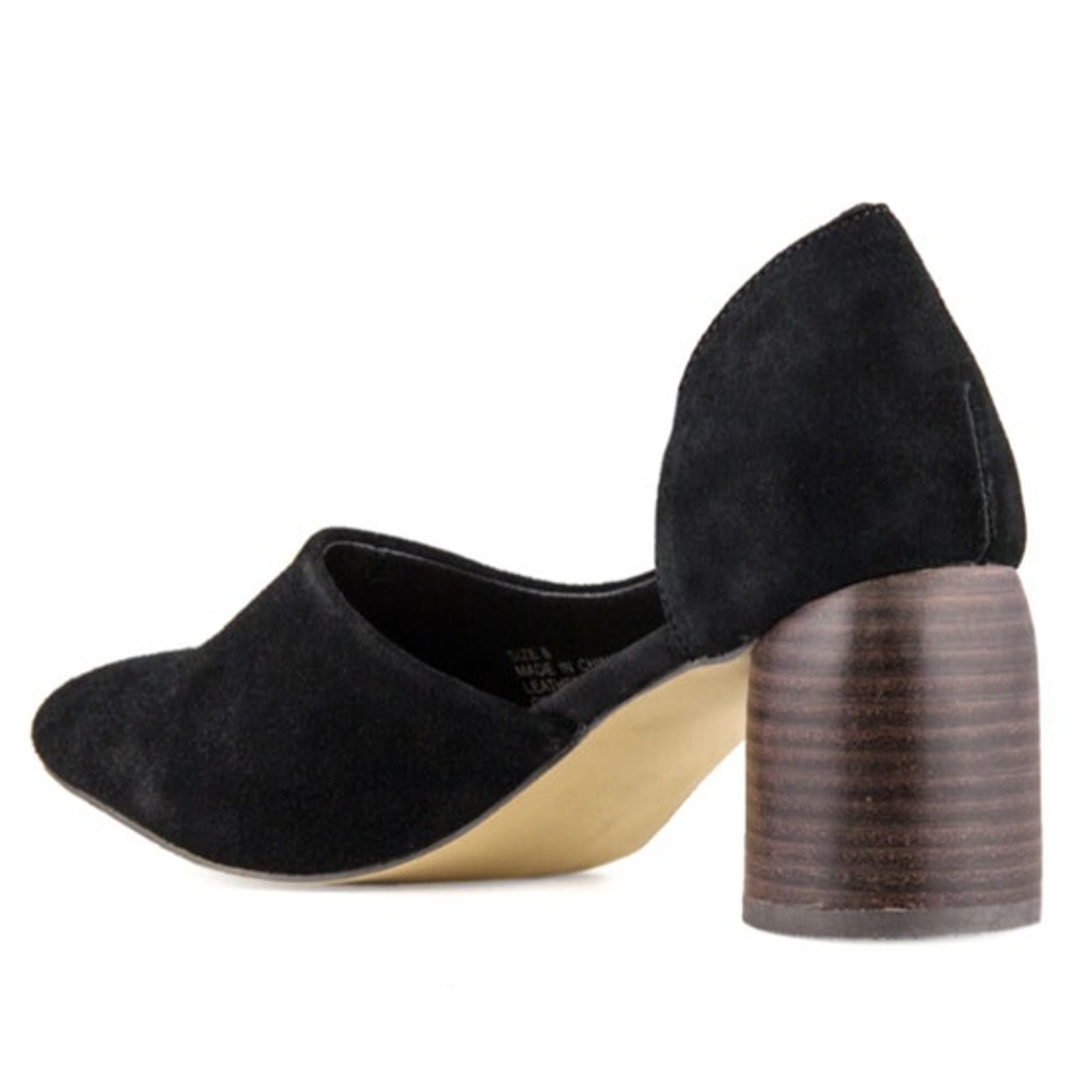 Other SBICCA Black Suede Volin Heels D'orsay Pumps Shoes Sz 6 NIB Size US 6 / IT 36 - 3 Thumbnail