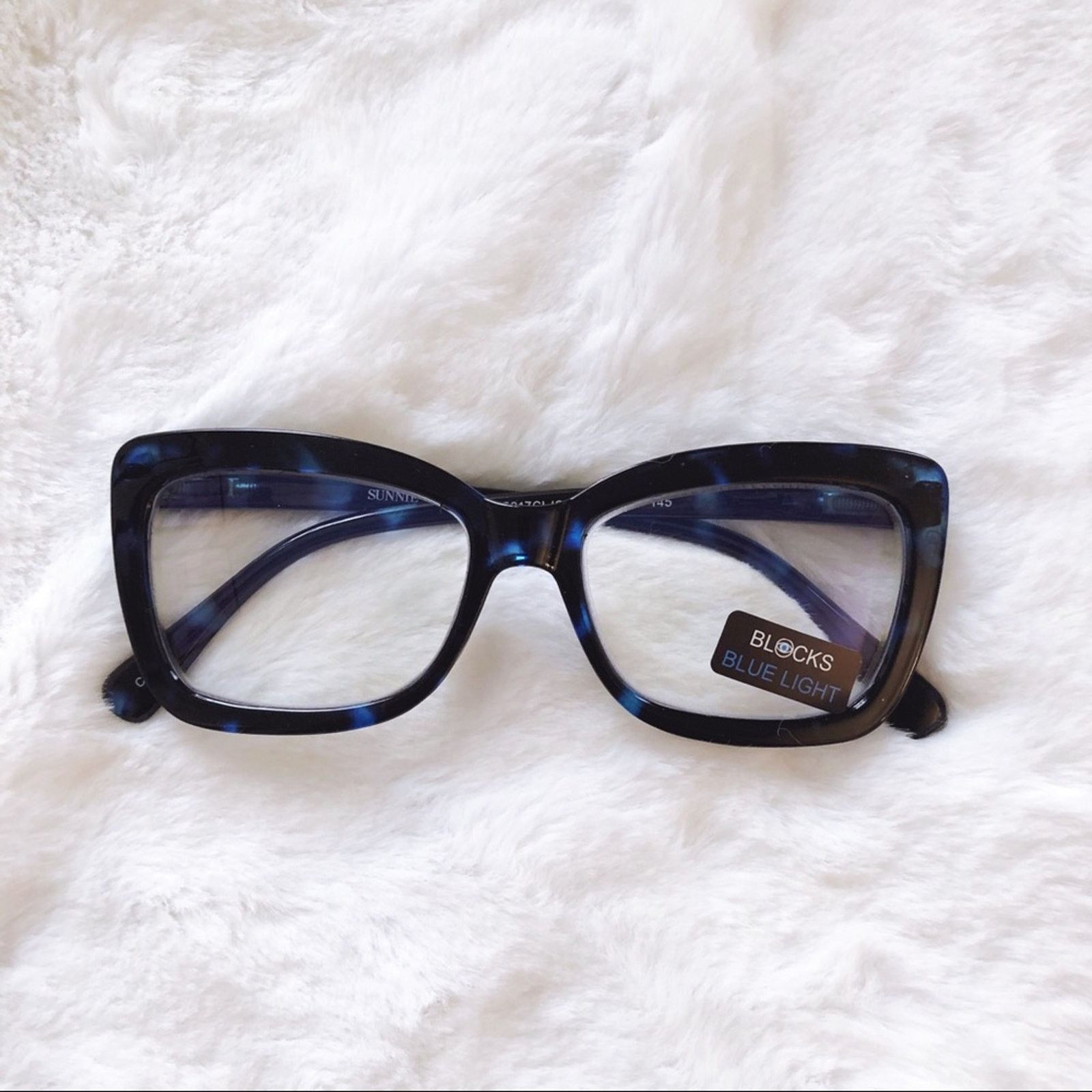 Other Grace Black & Blue Computer Blue Light Glasses Size ONE SIZE - 1 Thumbnail