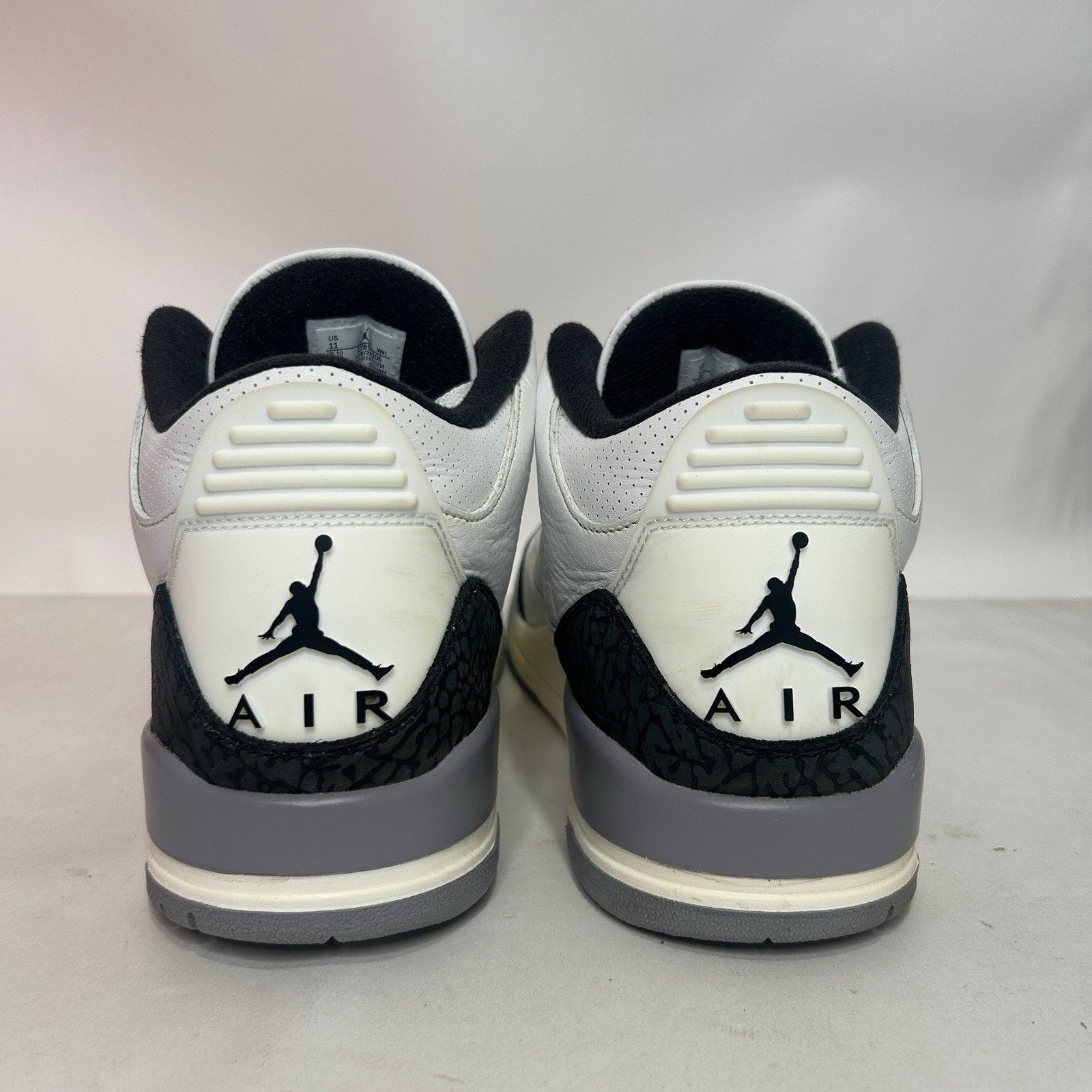 Nike Nike Air Jordan 3 Retro “Cement Grey” Size US 11 / EU 44 - 5 Thumbnail
