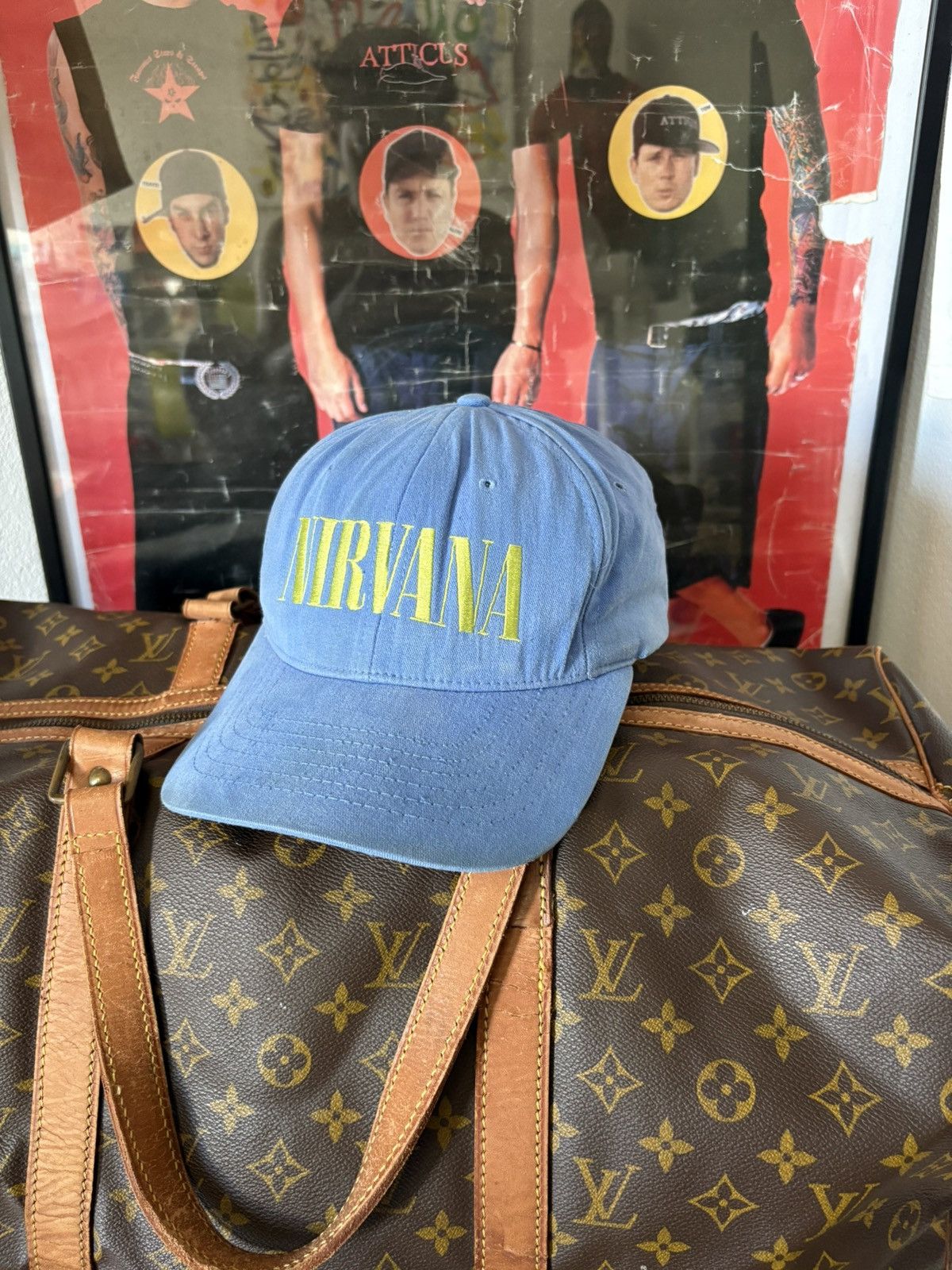 Nirvana Rare 1991’s Nirvana Nevermind Album Promo SnapBack USA Size ONE SIZE - 1 Thumbnail