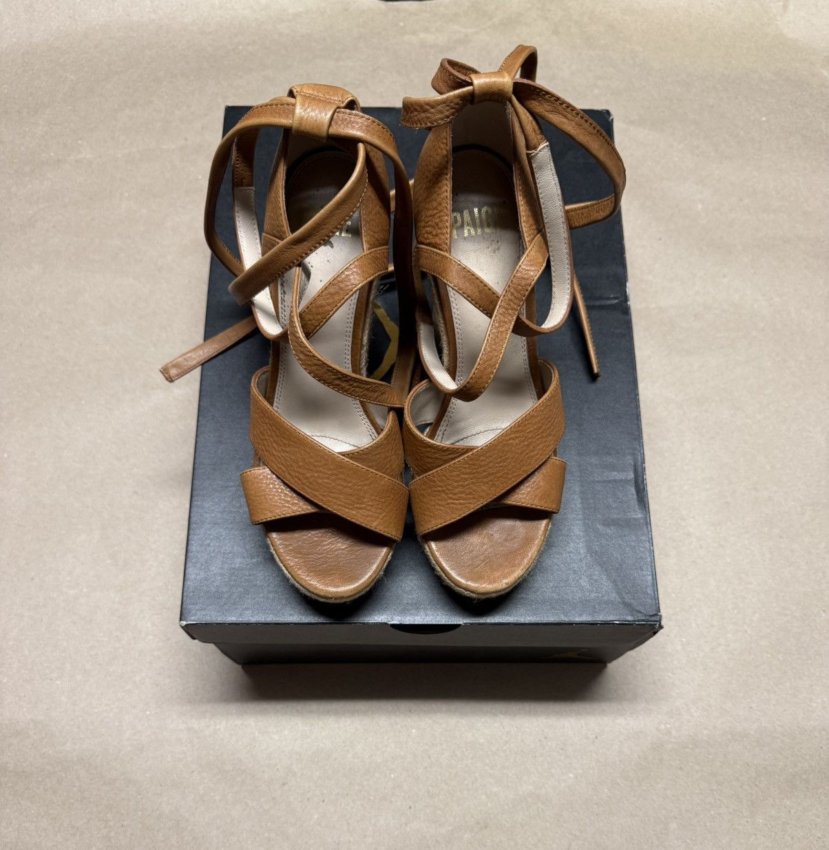 Paige Paige Wedge Heels women’s size 7.5 Nordstrom Rare! Size US 7.5 / IT 37.5 - 3 Thumbnail