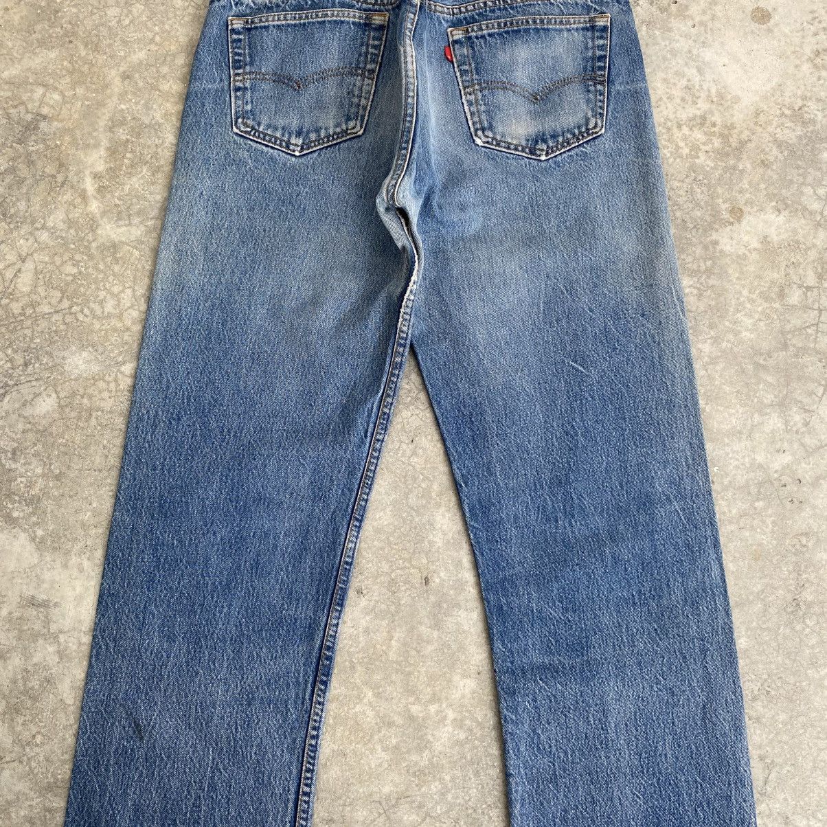 Levi's Vintage 80’s Levis 501xx Faded Stonewashed Blue Jeans Size US 34 / EU 50 - 13 Thumbnail