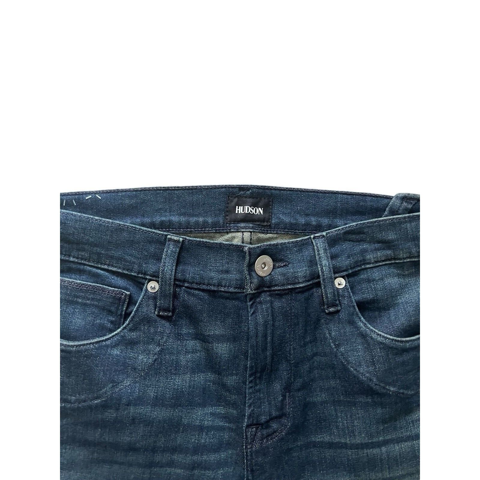 Hudson Hudson Jeans Skinny Men's Denim Dark Blue $245 Size 31/32 Size US 31 - 5 Thumbnail