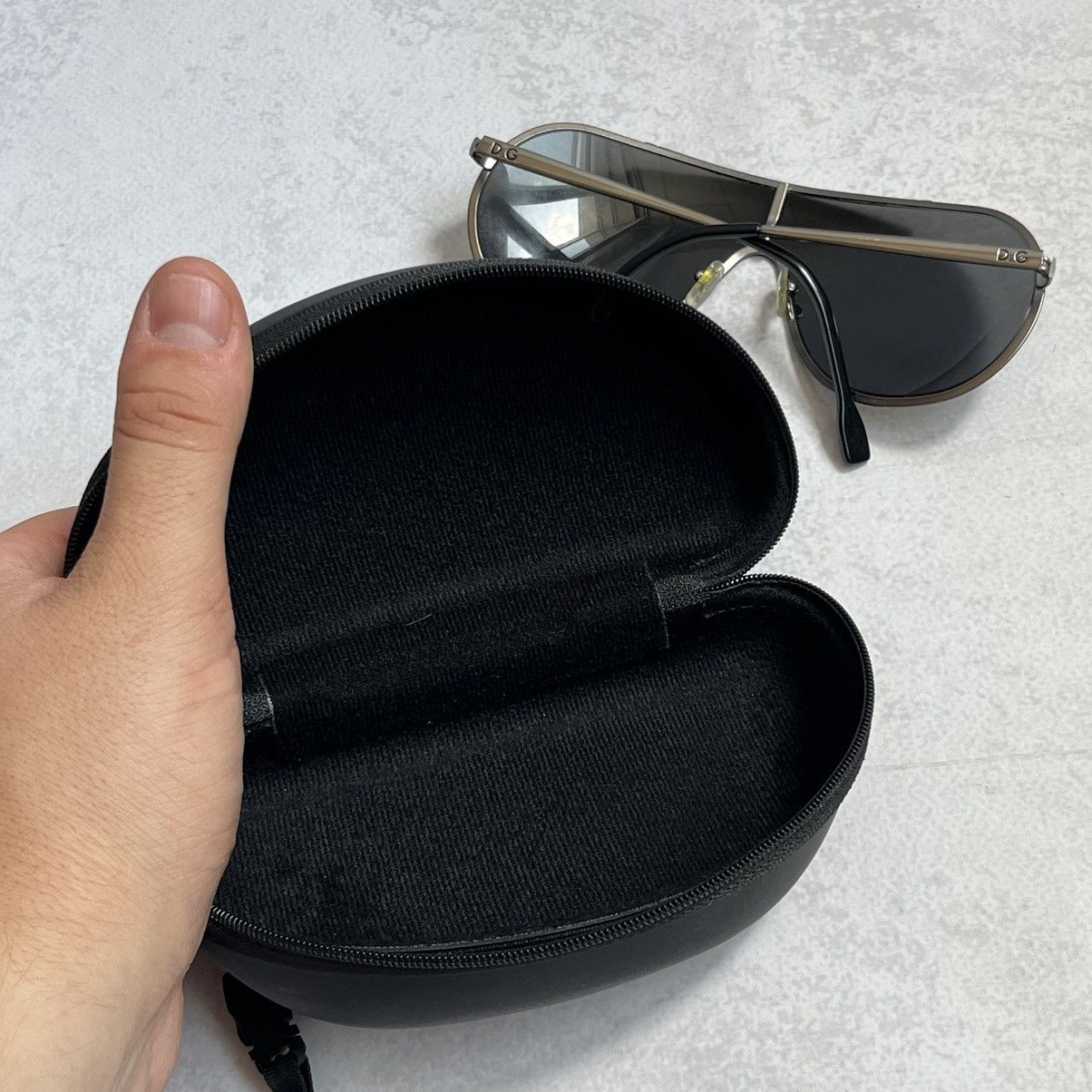 Dolce & Gabbana × Vintage Dolce Gabanna Mask logo vintage sunglasses dg6075 079/6g Size ONE SIZE - 12 Thumbnail