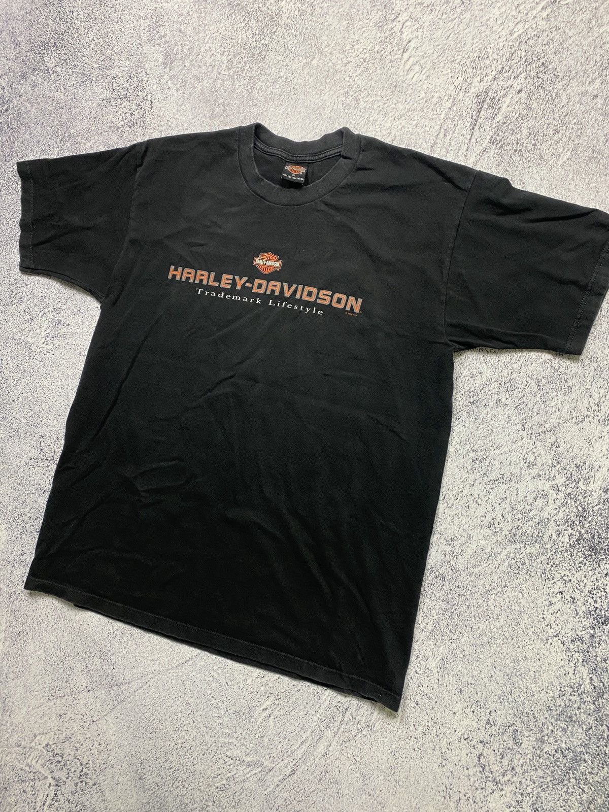 Harley Davidson × Vintage Vintage 1996 Harley Davidson Cyprus T-shirt Size US XL / EU 56 / 4 - 2 Thumbnail