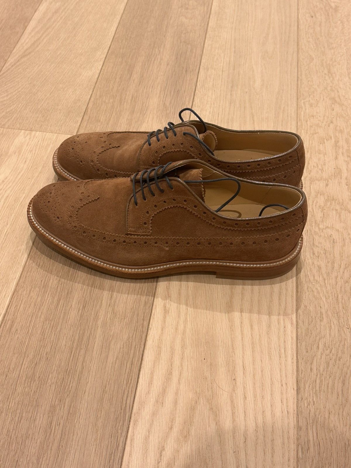 Brunello Cucinelli Brunello Cuccinelli Brogue longwing shoes Size US 10 / EU 43 - 2 Thumbnail