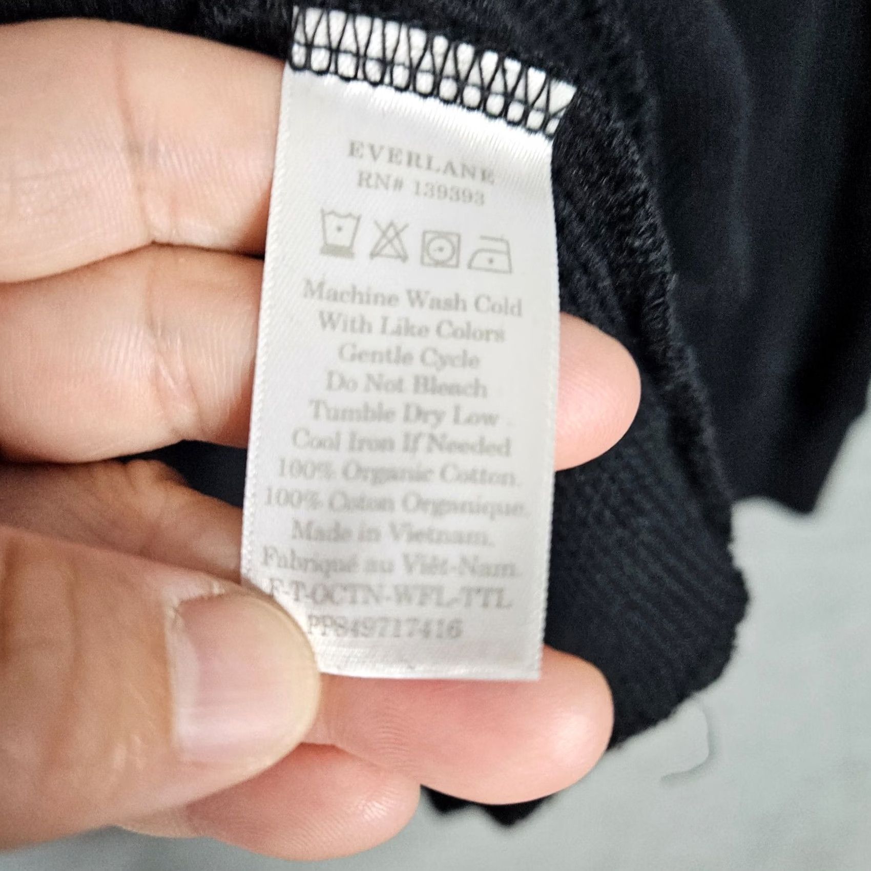 Everlane Everlane Women's Black Turtle Neck Long Sleeve Solid Cotton Sweater S Regular Adult Womens Pullover Knitted, Fall Spring Summer Winter, Casual, Shirt? Size S / US 4 / IT 40 - 4 Thumbnail