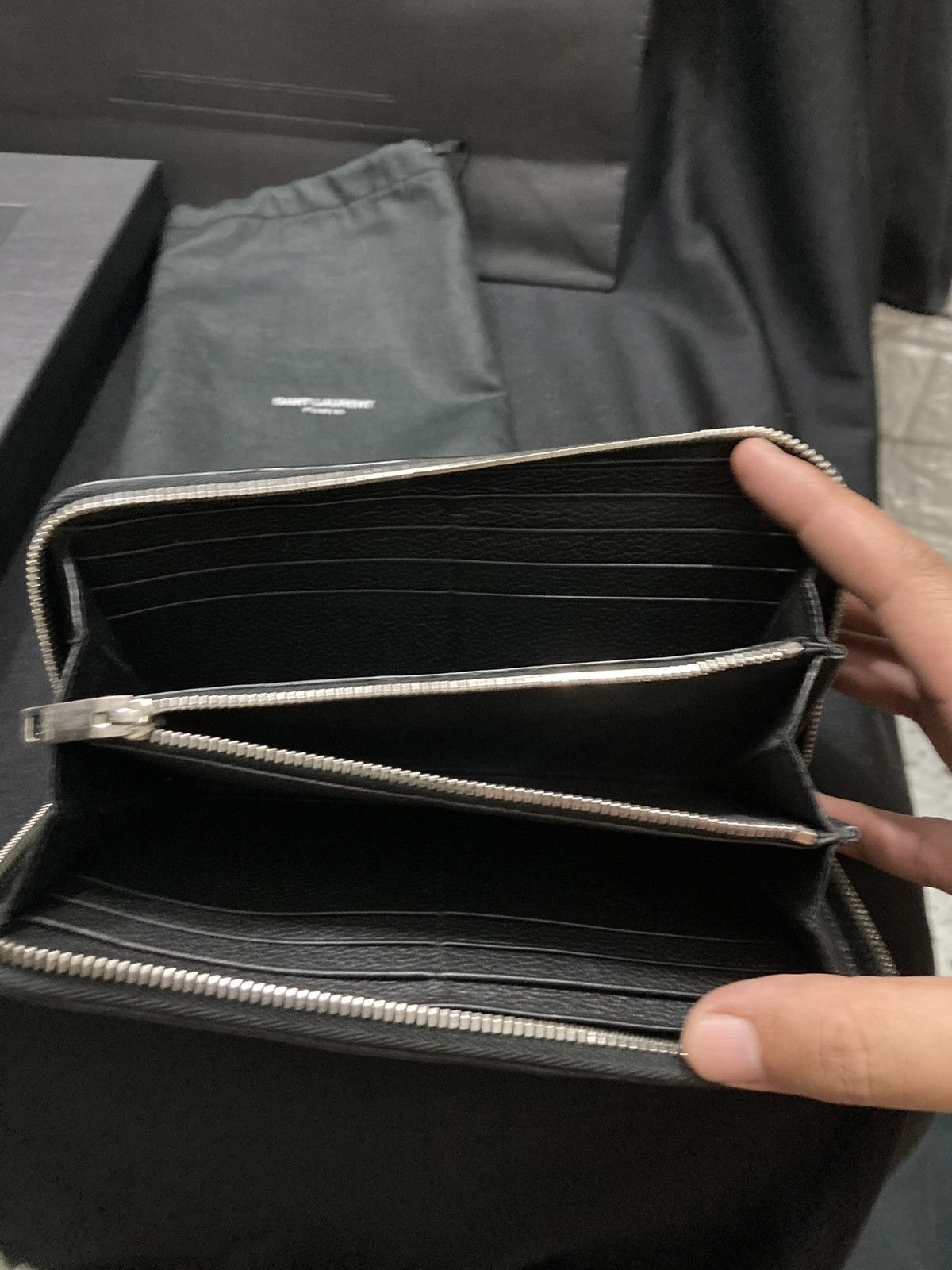 Saint Laurent Paris Saint Laurent Paris YSL Long wallet Size ONE SIZE - 3 Thumbnail