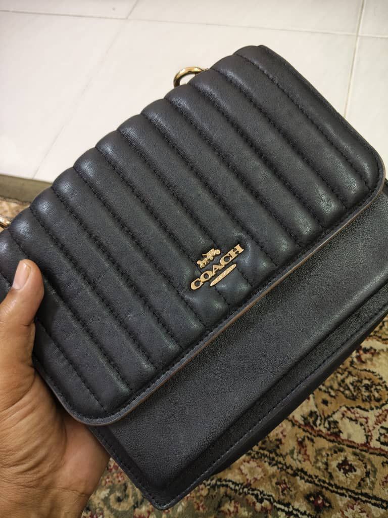Coach COACH KLARE CROSSBODY SHOULDER BAG LINEAR QUILTING LEATHER Size ONE SIZE - 3 Thumbnail