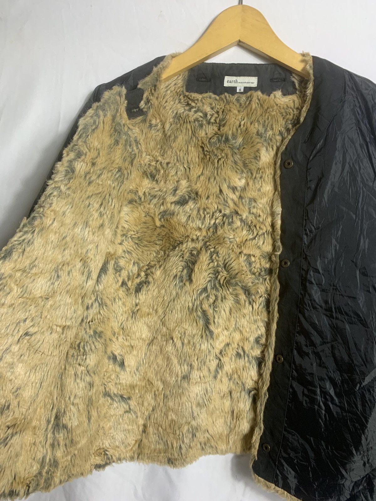 Japanese Brand Japanese Earth Fur Outer Jacket Size US S / EU 44-46 / 1 - 10 Thumbnail