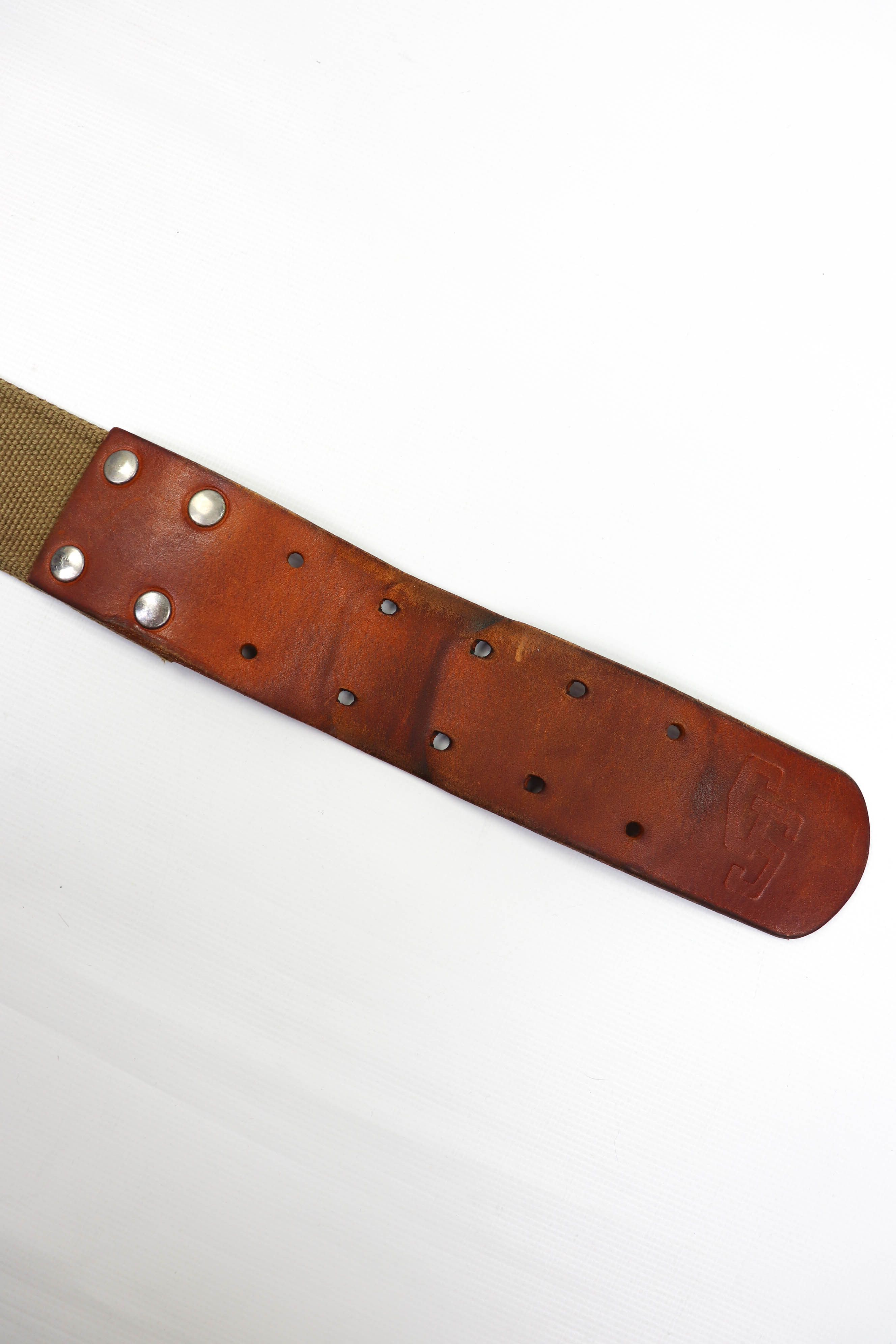 G-Star G-Star RAW Denim Vintage Canvas/Leather Split Belt Size ONE SIZE - 10 Thumbnail