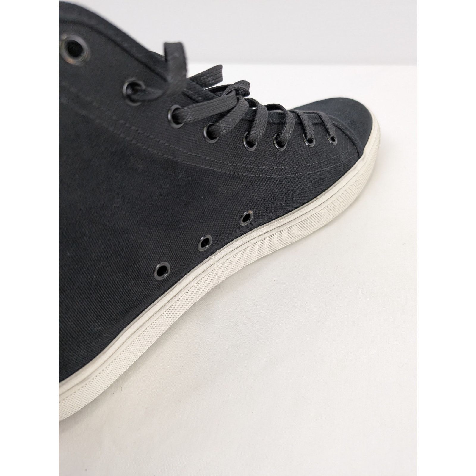Saint Laurent Paris o1rshd1 High Top Sneakers in Black Size US 12 / EU 45 - 16 Thumbnail