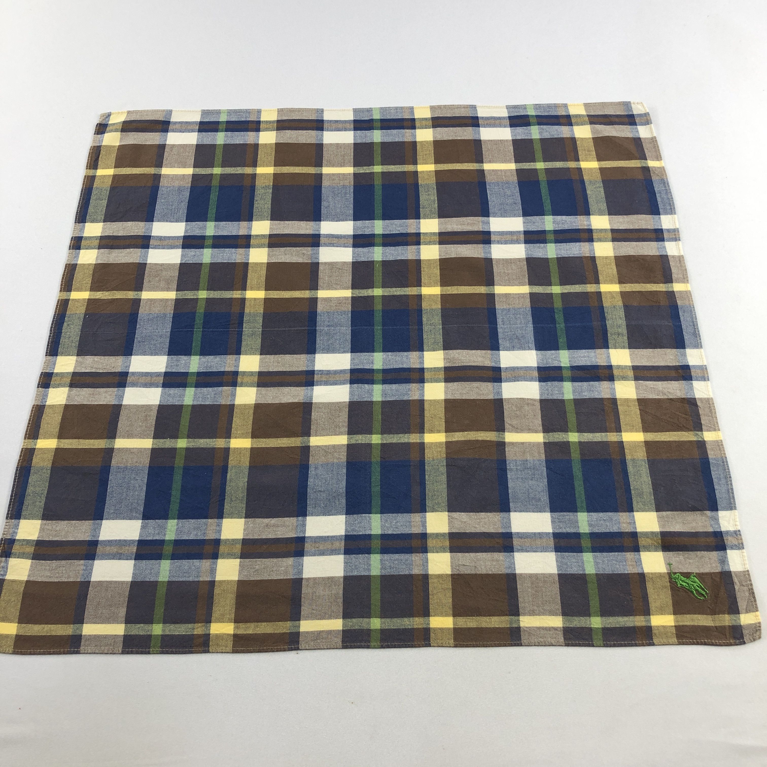 Polo Ralph Lauren × Vintage Polo Ralph Lauren Handkerchief Neckerchief Bandana H2581 Size ONE SIZE - 1 Thumbnail