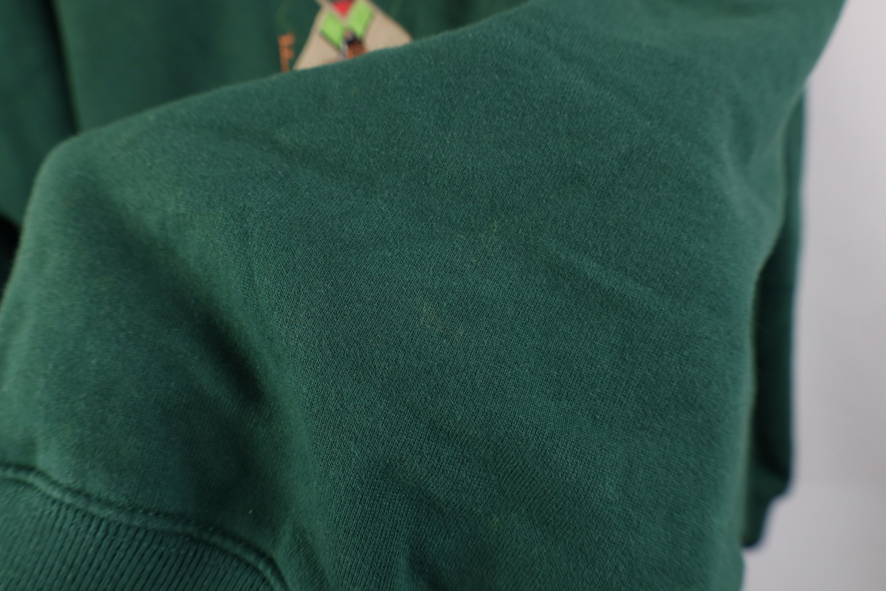 Vintage Vintage 90s Streetwear Argyle Golf Crewneck Sweatshirt Green Size US XL / EU 56 / 4 - 6 Thumbnail