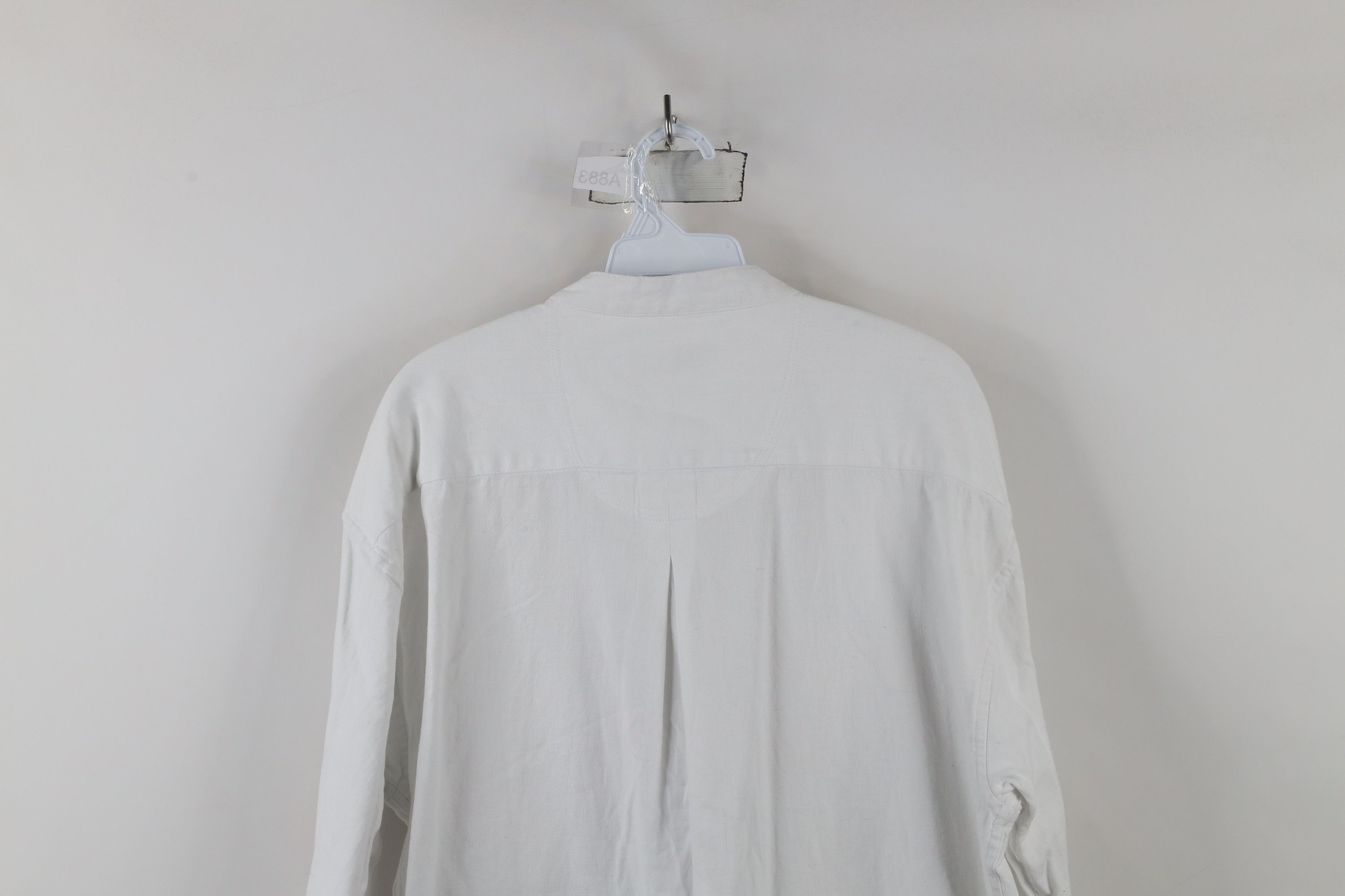 Vintage Vintage Streetwear Blend Grandpa Band Collar Button Shirt Size US L / EU 52-54 / 3 - 12 Thumbnail