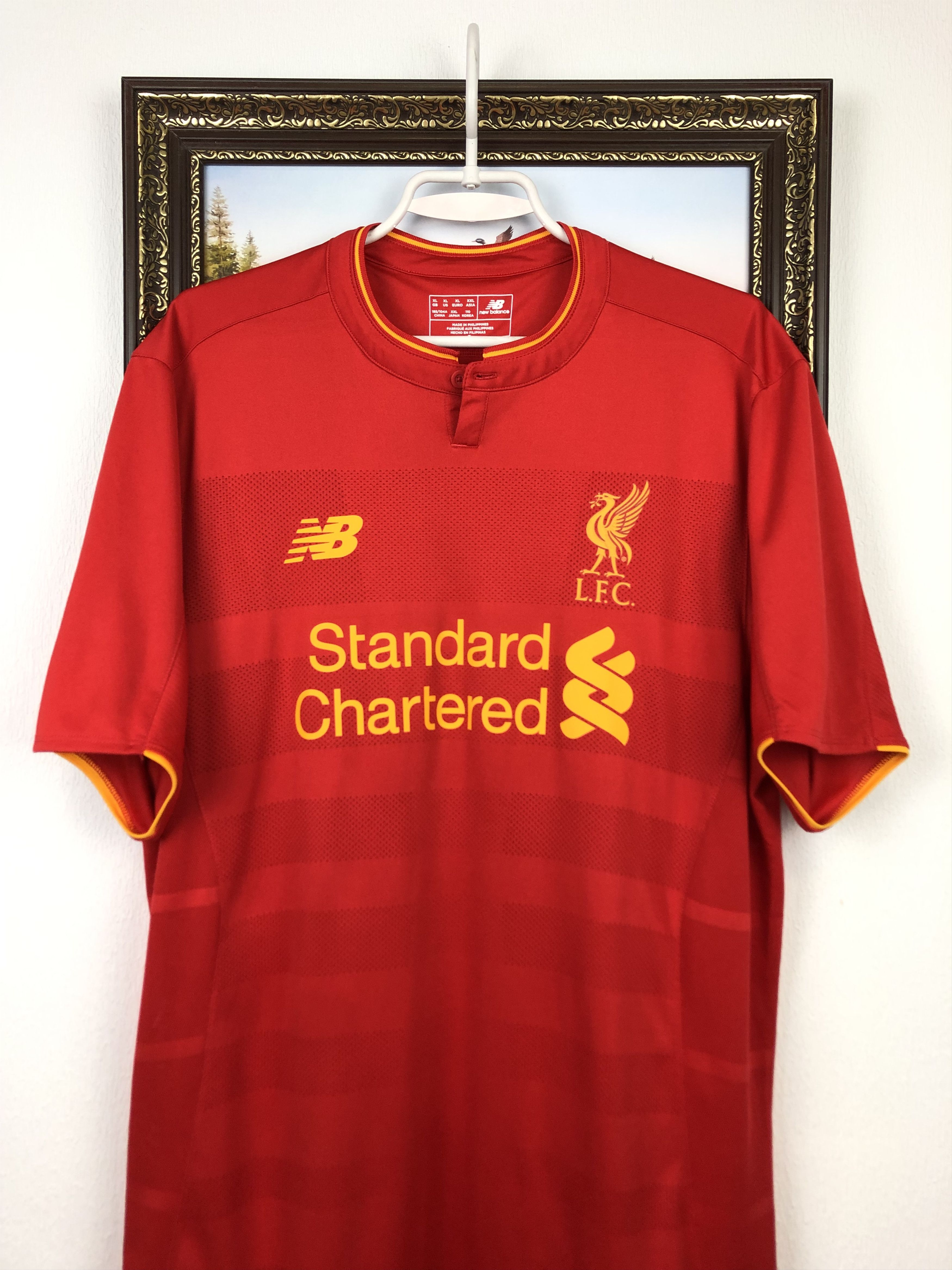 Other Liverpool football shirt 2016 Soccer Jersey Mens YNWA Jersey Size US XL / EU 56 / 4 - 2 Thumbnail
