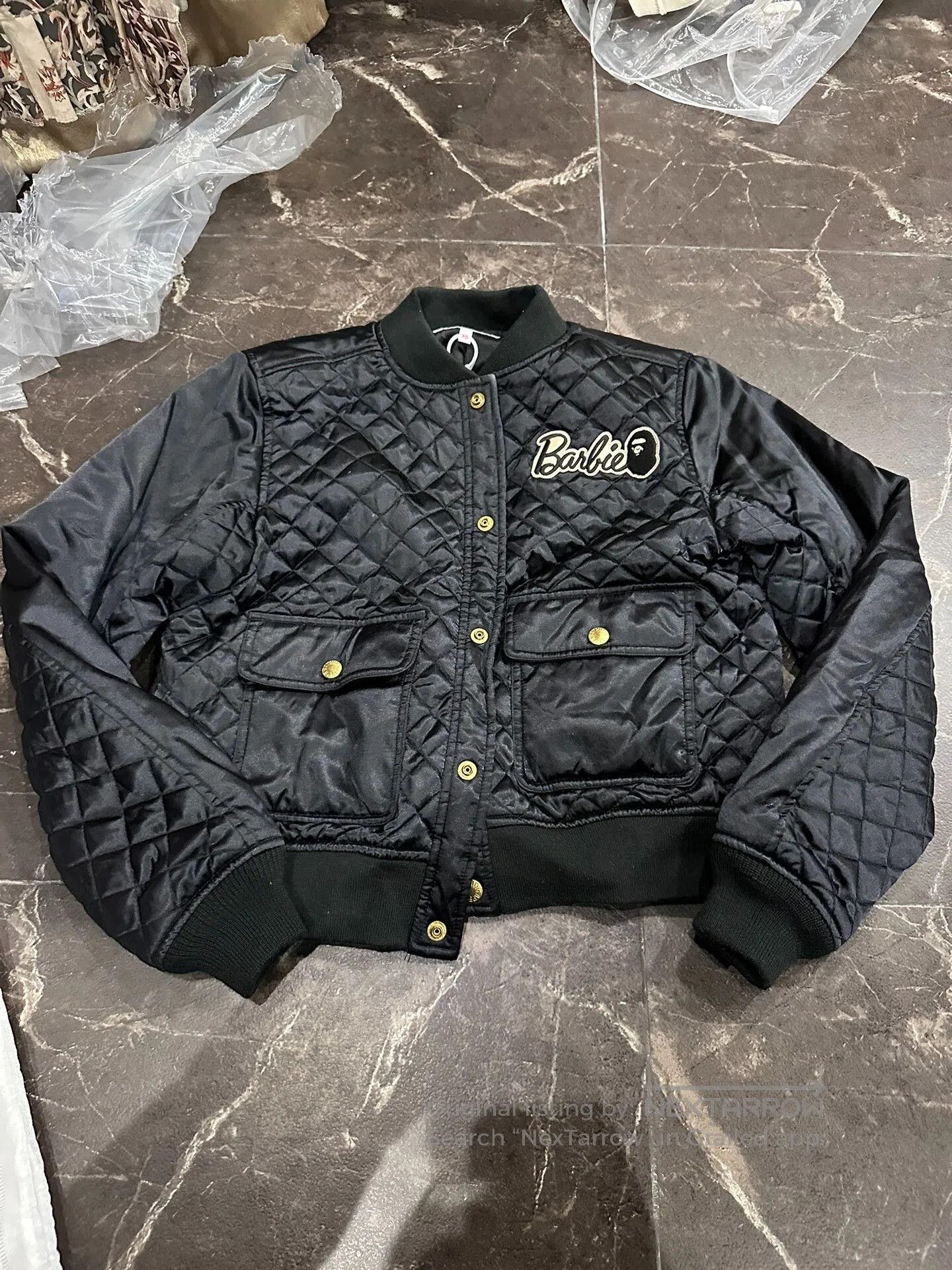 Bape BAPE x Barbie Collaboration Jacket. Size XS / US 0-2 / IT 36-38 - 1 Thumbnail