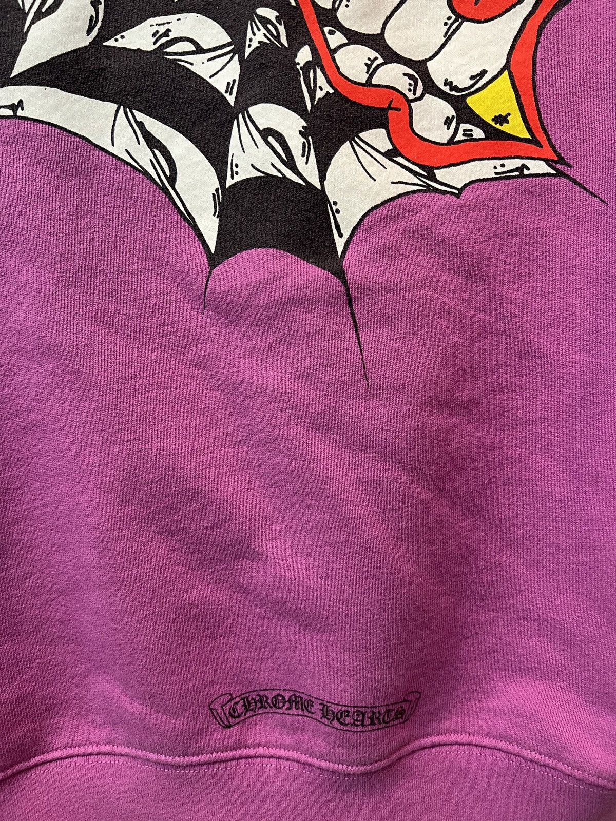 Chrome Hearts Chrome Hearts Matty Boy Web Hoodie 'Purple' Size US L / EU 52-54 / 3 - 7 Thumbnail