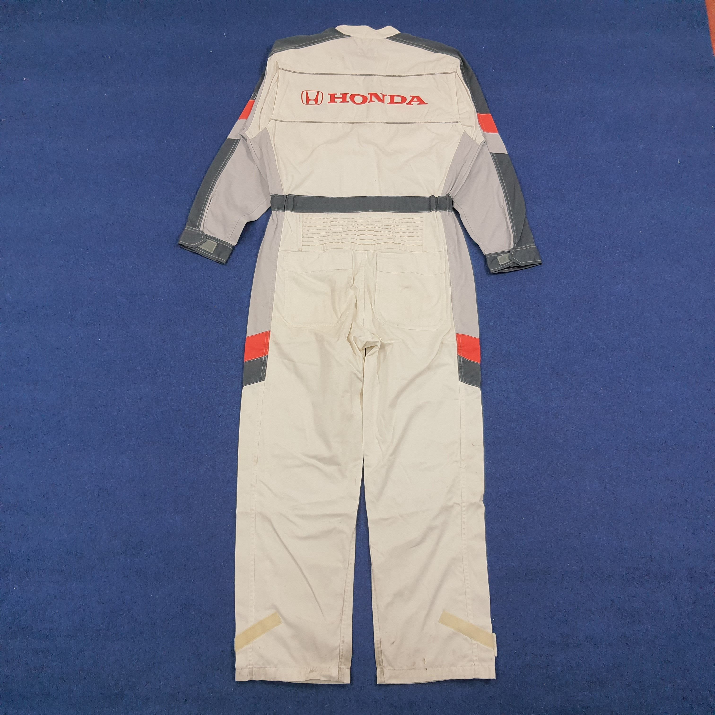 Honda × Japanese Brand Vintage HONDA Racing Japan Motorsports Brand Coverall Size US M / EU 48-50 / 2 - 2 Thumbnail