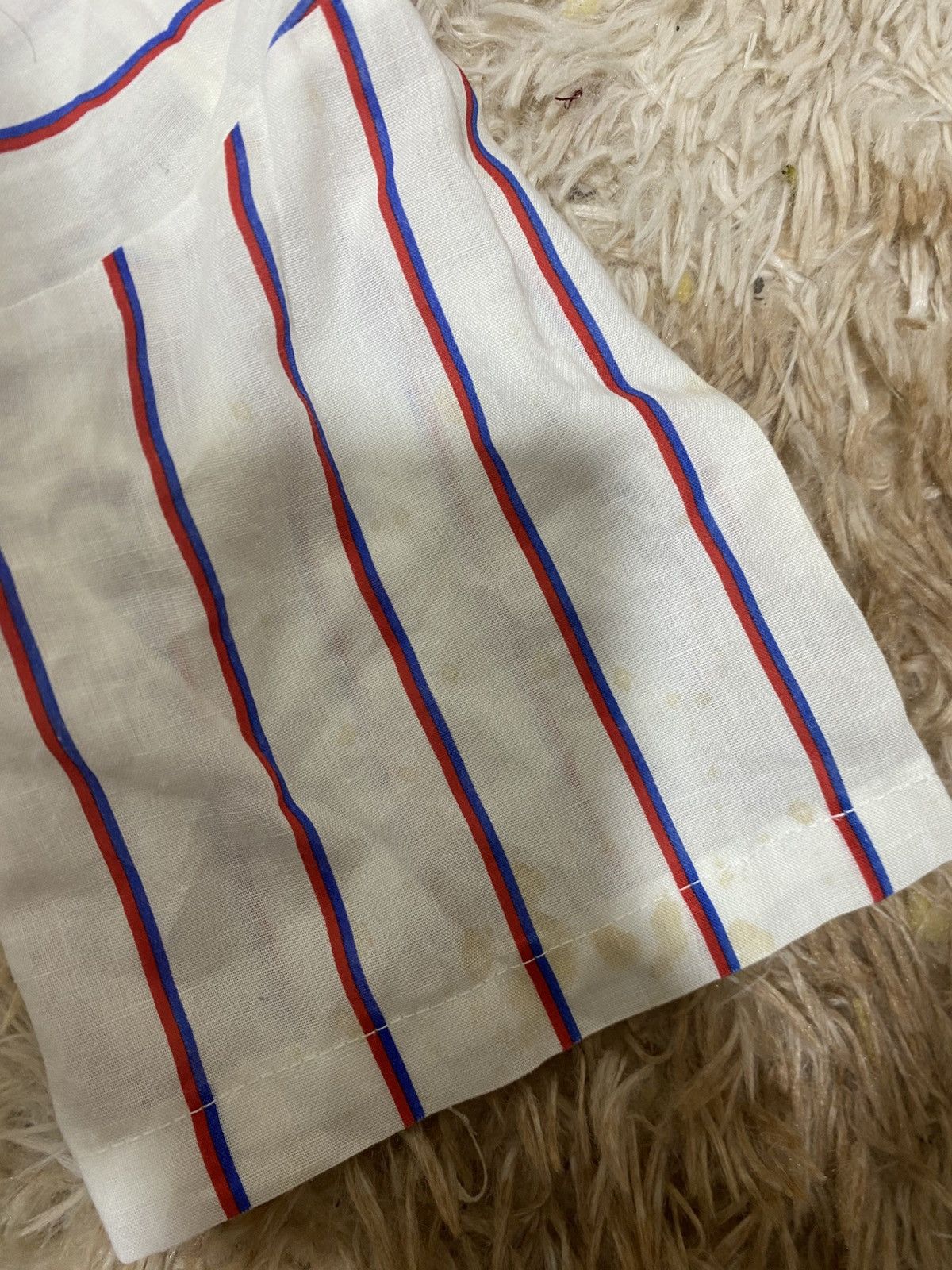Lee Vintage 1970s Lee Striped Shirt – Made in USA Selvedge Fabri Size US L / EU 52-54 / 3 - 6 Thumbnail