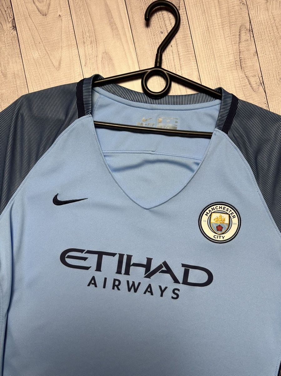 Vintage Vintage Nike Manchester City soccer jersey blue Women’s XL Size XL / US 12-14 / IT 48-50 - 3 Thumbnail