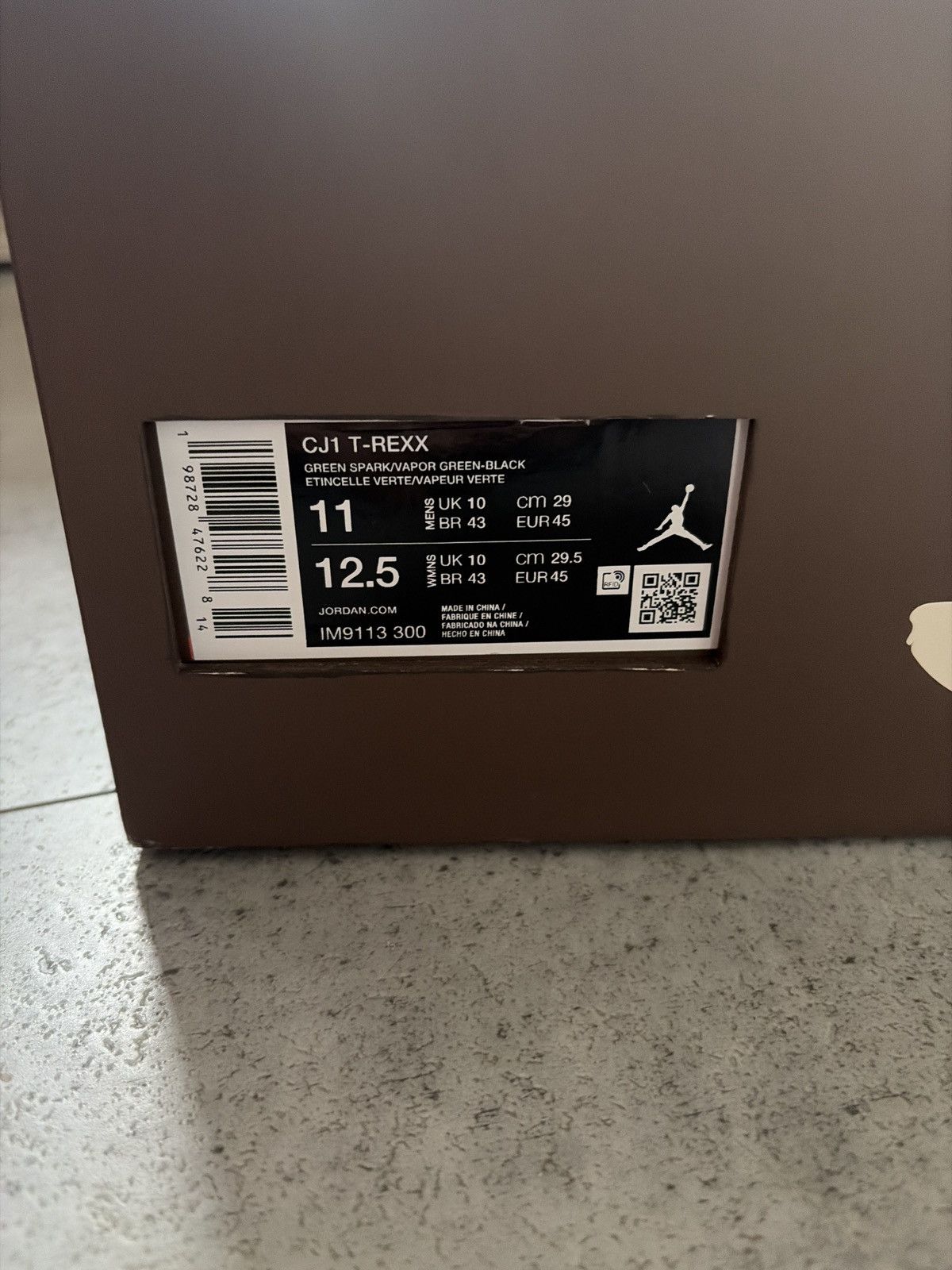 Travis Scott Travis Scott Jumpman Jack Green Spark Size US 11 / EU 44 - 7 Thumbnail