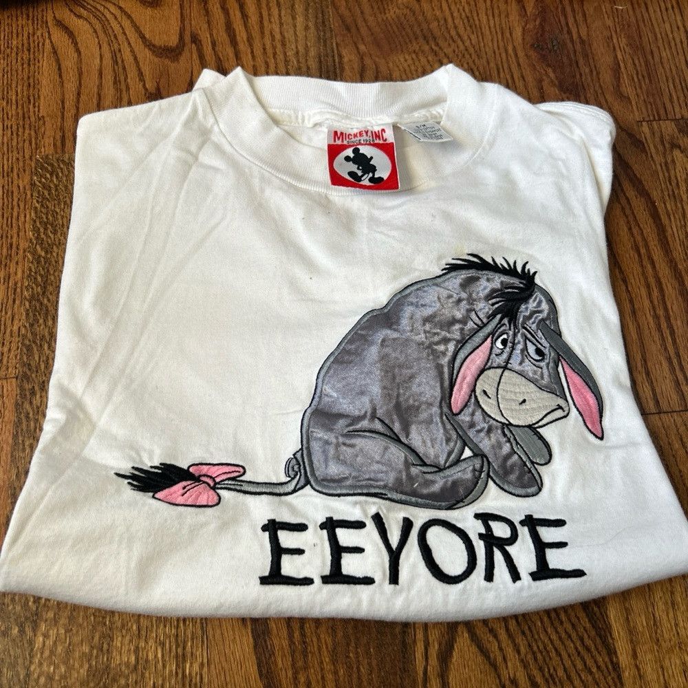 Disney Vintage Disney Parks Eeyore Tshirt Size S/M Size S / US 4 / IT 40 - 1 Thumbnail
