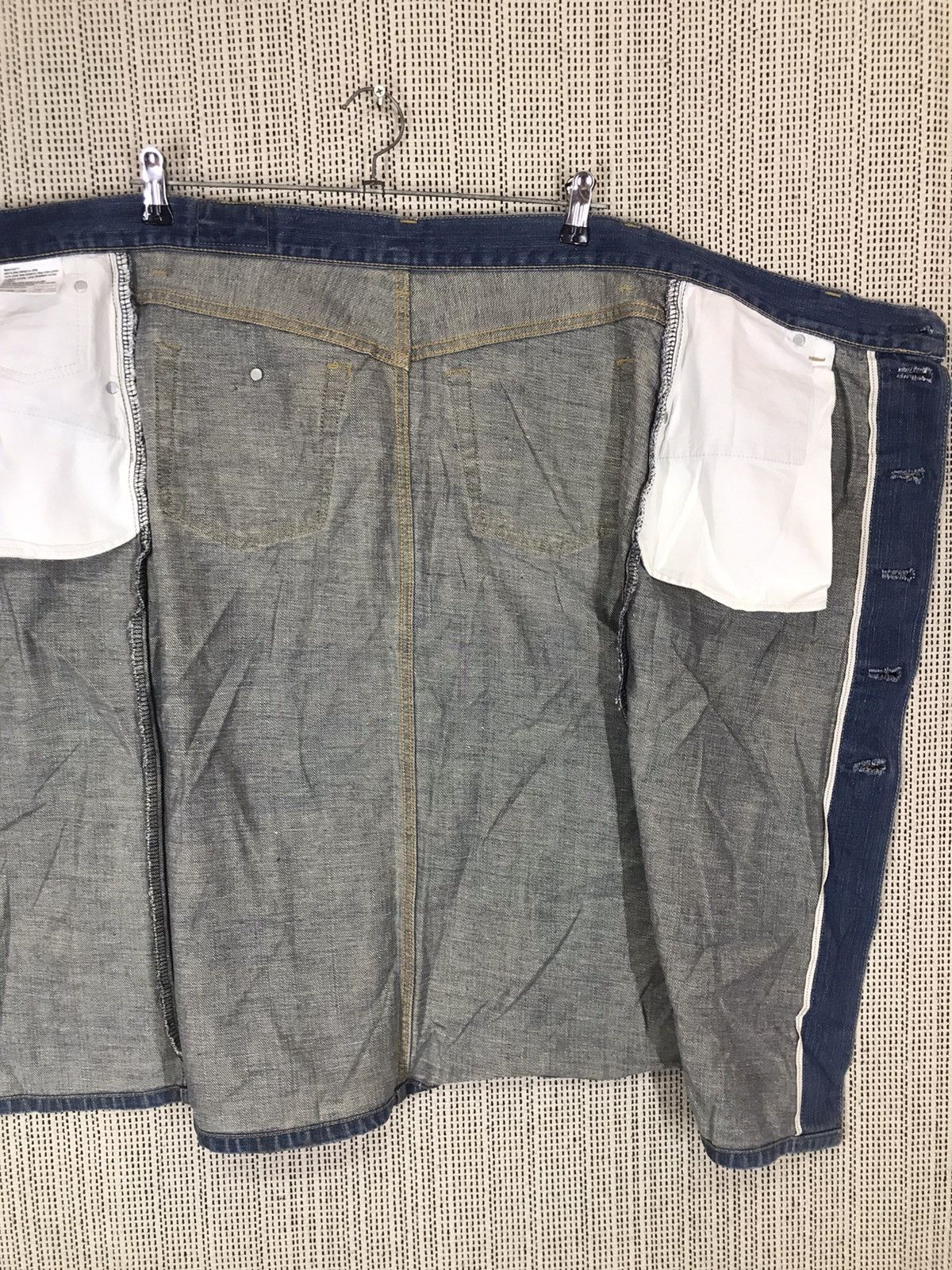 Edwin × Margaret Howell 🔥GRAILS🔥EDWIN X MARGARET HOWELL MIDI SKIRT SELVEDGE FADED Size 29" - 13 Thumbnail