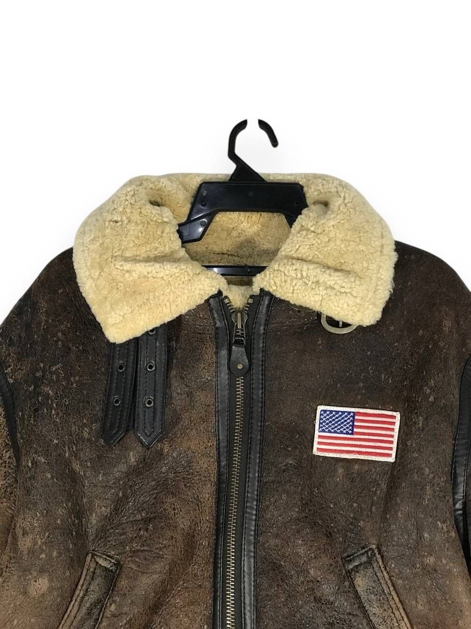 Vintage vintage b-3 army military flight jacket ww1 Size US M / EU 48-50 / 2 - 2 Thumbnail