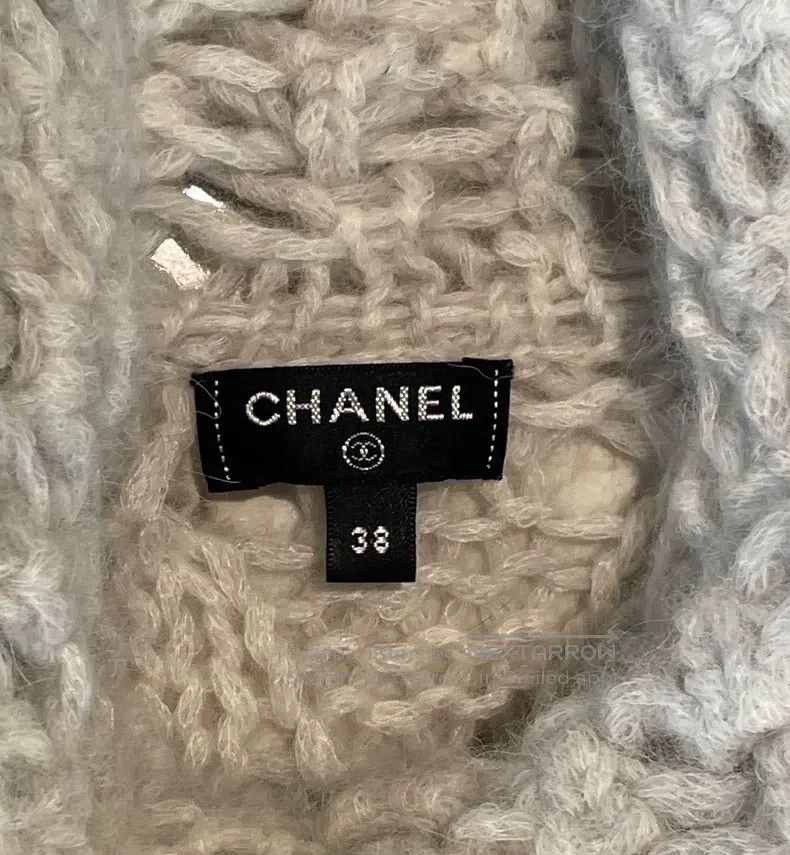 Chanel Chanel Checkerboard alpaca wool knitted sweater Size XS / US 0-2 / IT 36-38 - 5 Thumbnail