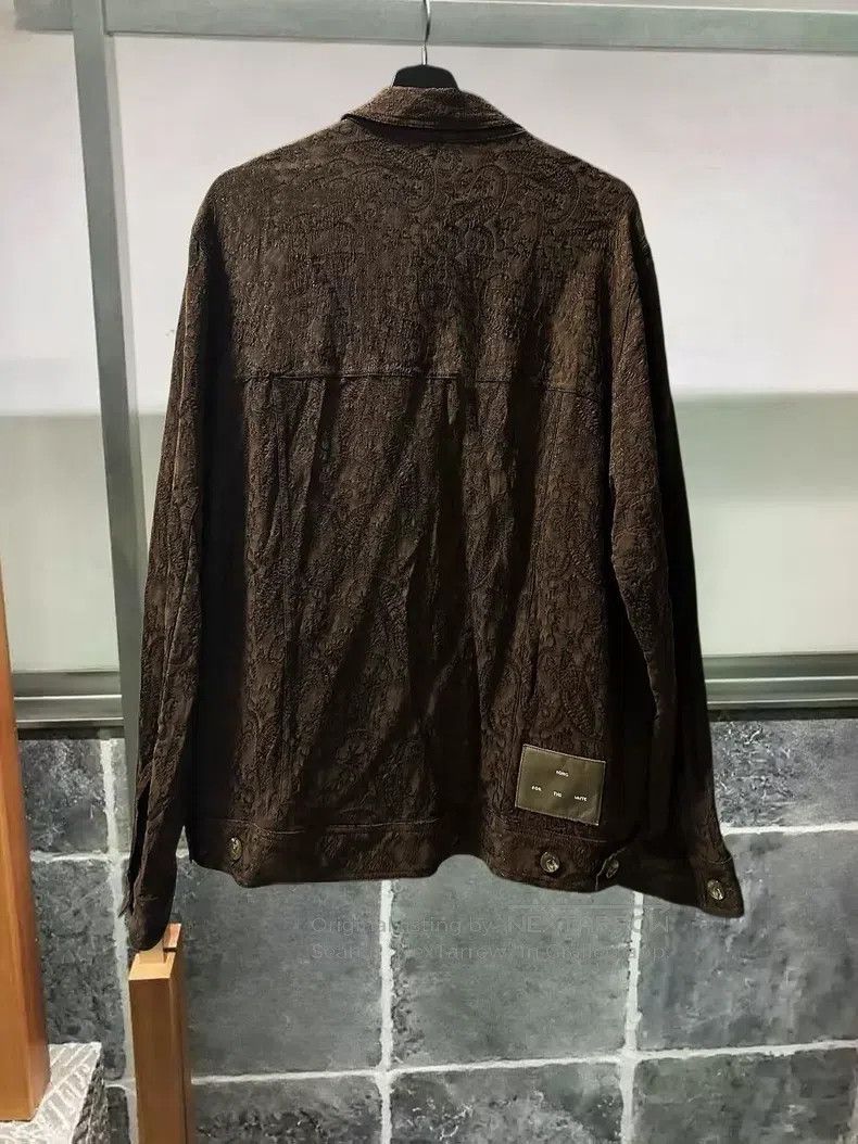 Song For The Mute Song For The Mute Brown Cashew Flower Jacket Size US M / EU 48-50 / 2 - 2 Thumbnail