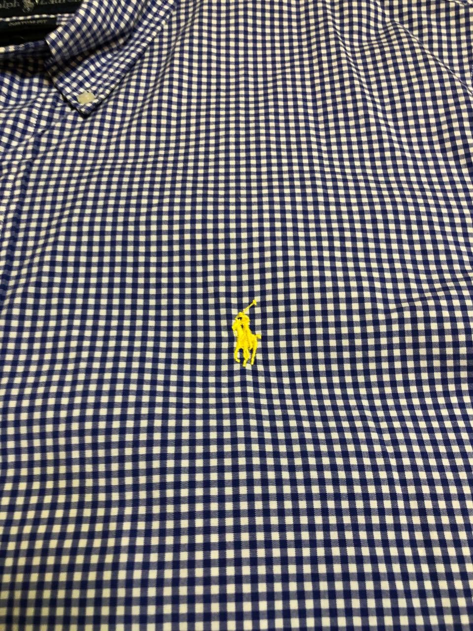 Polo Ralph Lauren Ralph Lauren Blue Label Short Sleeve Cotton Shirt Size US XXL / EU 58 / 5 - 4 Thumbnail