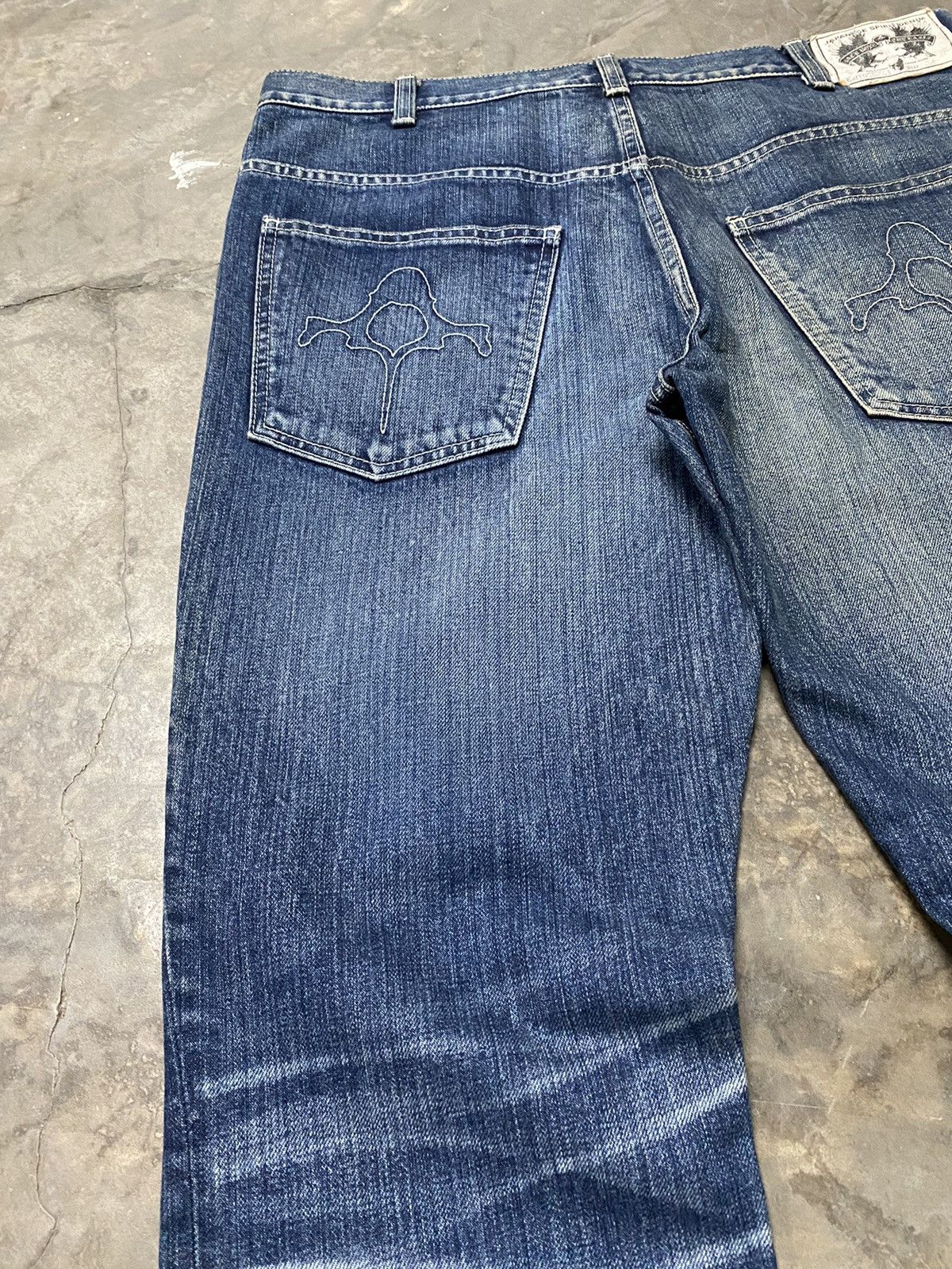 Japanese Brand Flare Jeans Japan Spirit Denim 10SDP41 Size US 34 / EU 50 - 13 Thumbnail