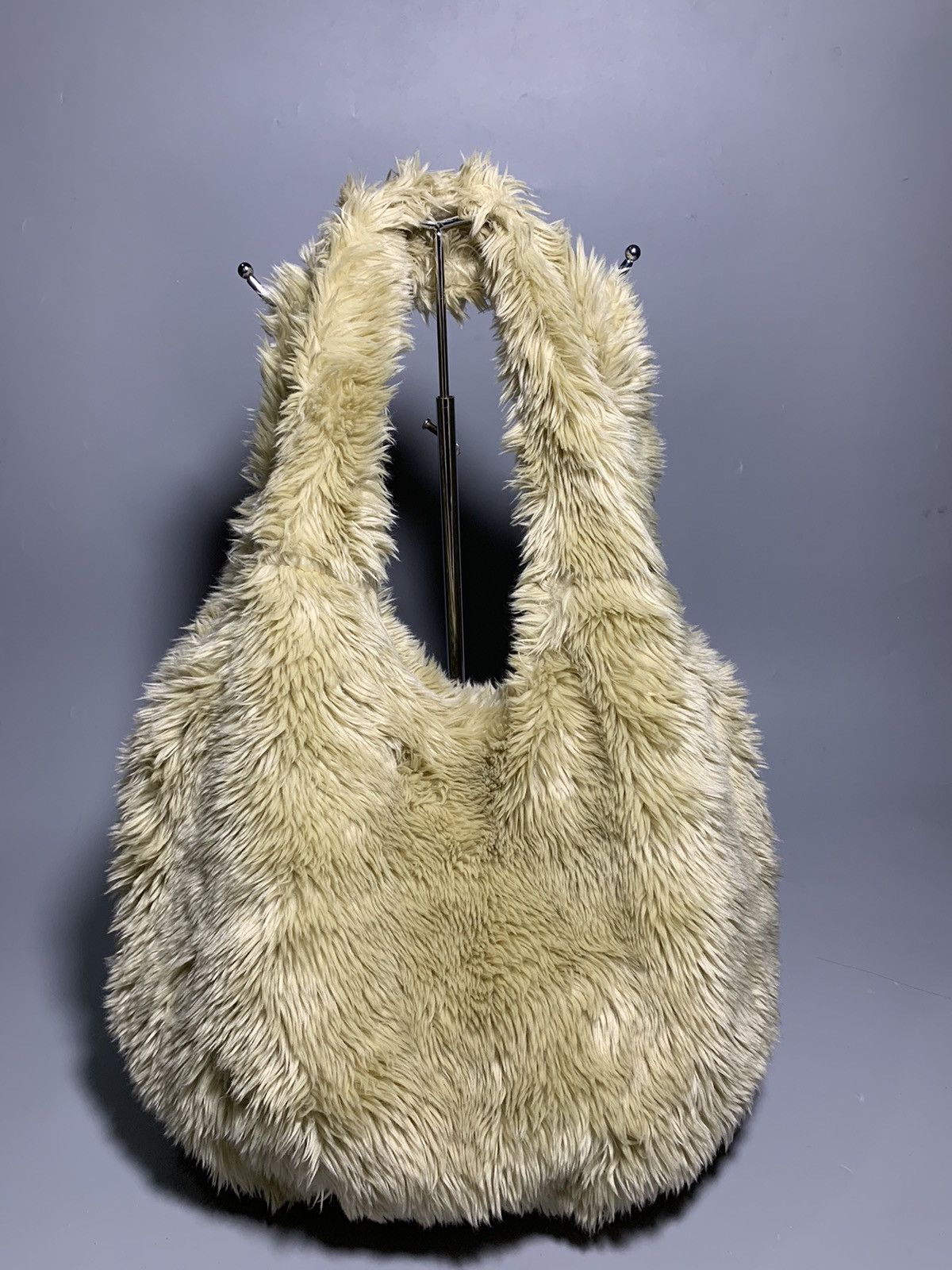 20471120 HYOMA 20471120 FUR TOTE BAG Size ONE SIZE - 4 Thumbnail