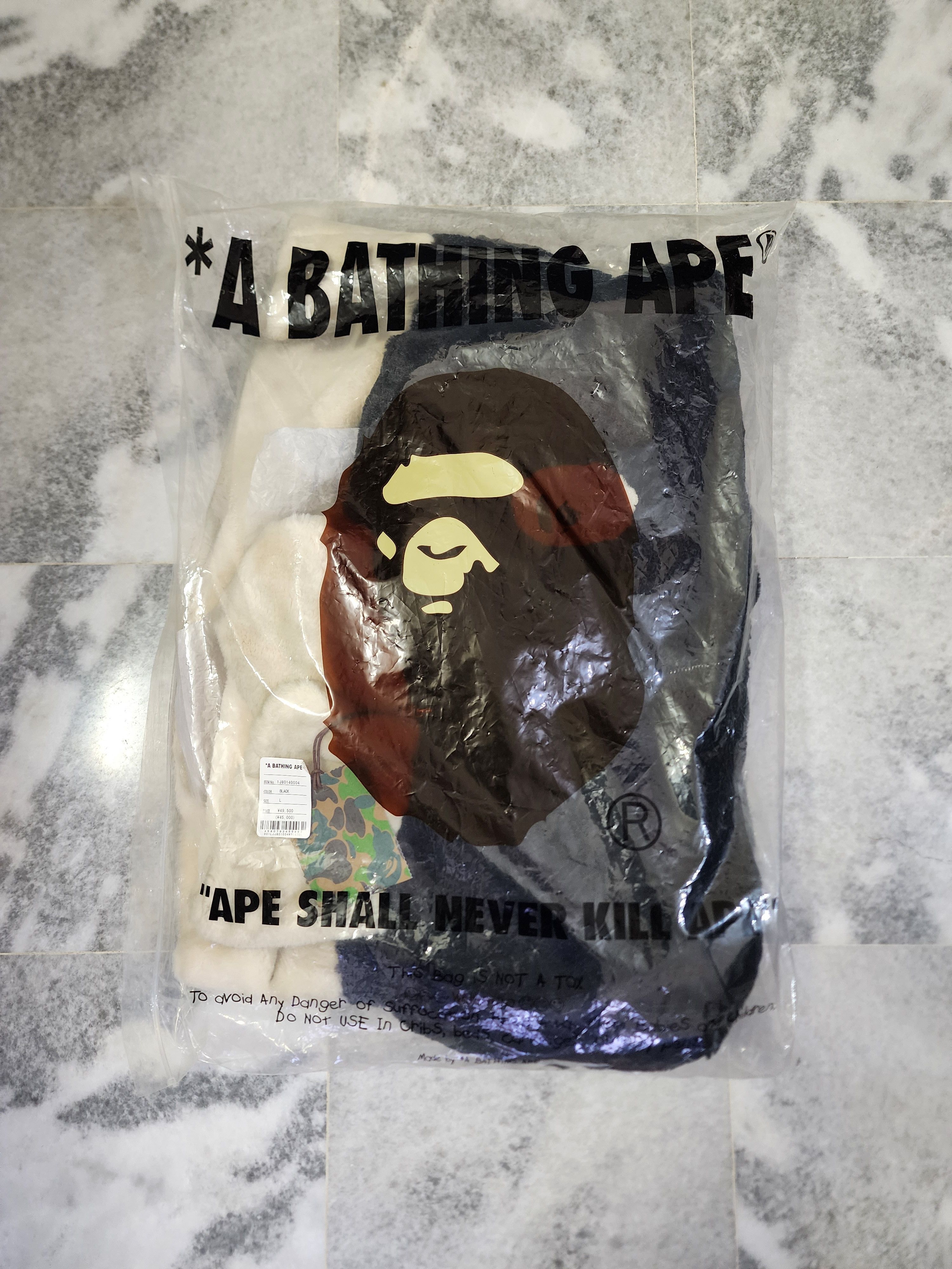 Bape (B)APE Faux Fur Jacket Size US L / EU 52-54 / 3 - 11 Thumbnail