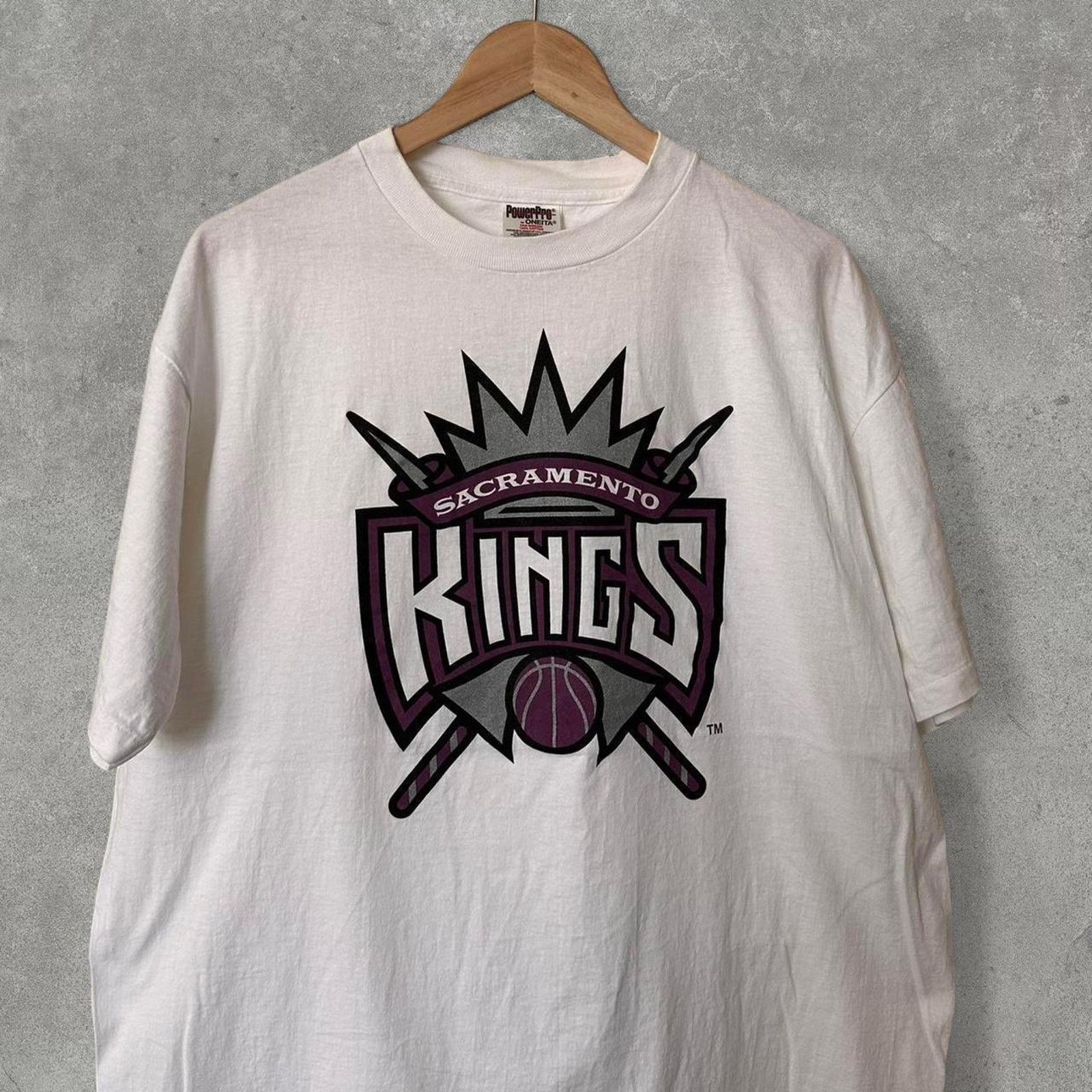 NBA × Vintage Vintage Sacramento Kings Shirt Size US XL / EU 56 / 4 - 2 Thumbnail