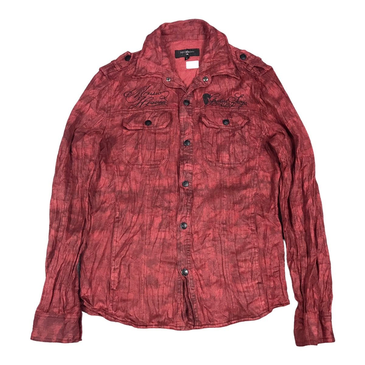 If Six Was Nine × In The Attic × Japanese Brand IN THE ATTIC SNAP BUTTON EMBROIDERY DESIGN JACKET Size US S / EU 44-46 / 1 - 1 Thumbnail