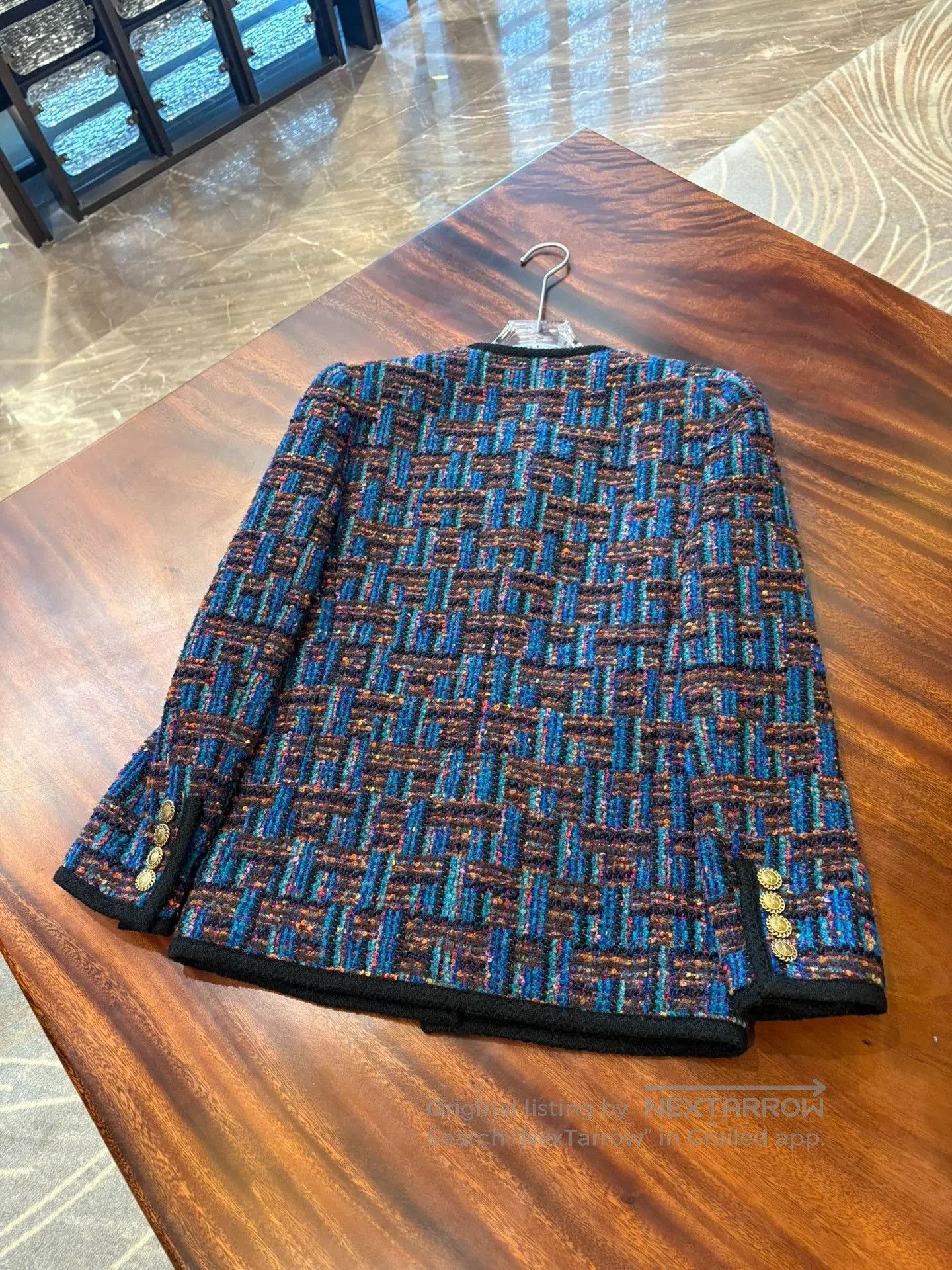 Saint Laurent Paris Saint Laurent Colorful Tweed Jacket. Size S / US 4 / IT 40 - 2 Thumbnail