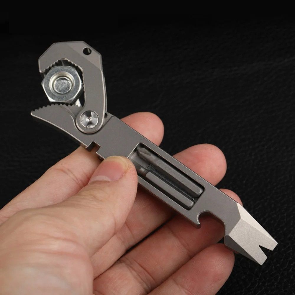 Other Titanium Wrench Screwdriver Multifunctional Tool Camping Size ONE SIZE - 1 Thumbnail