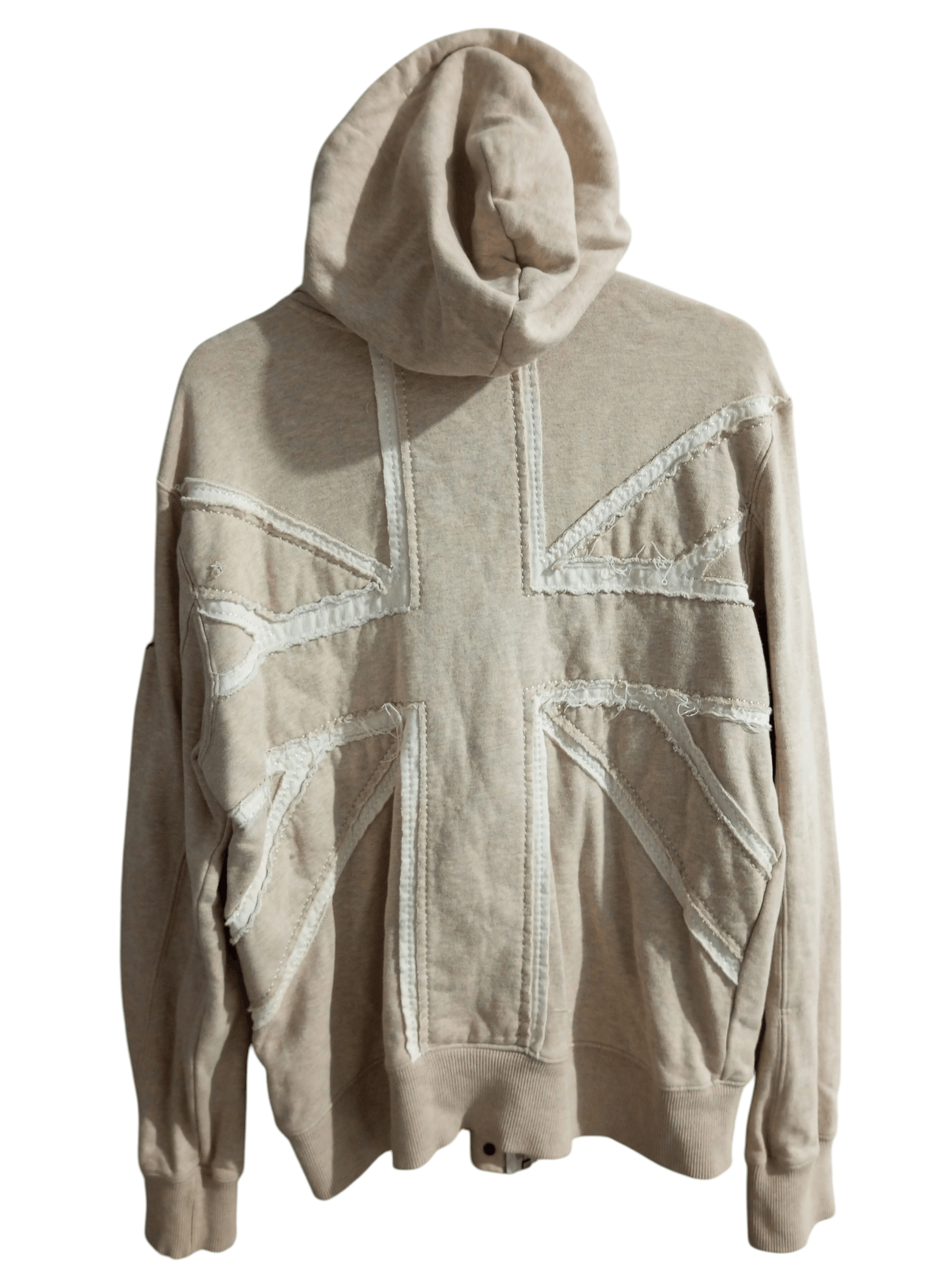 20471120 Vintage ask enquired big flag multi pocket distressed hoodie Size US XL / EU 56 / 4 - 1 Thumbnail