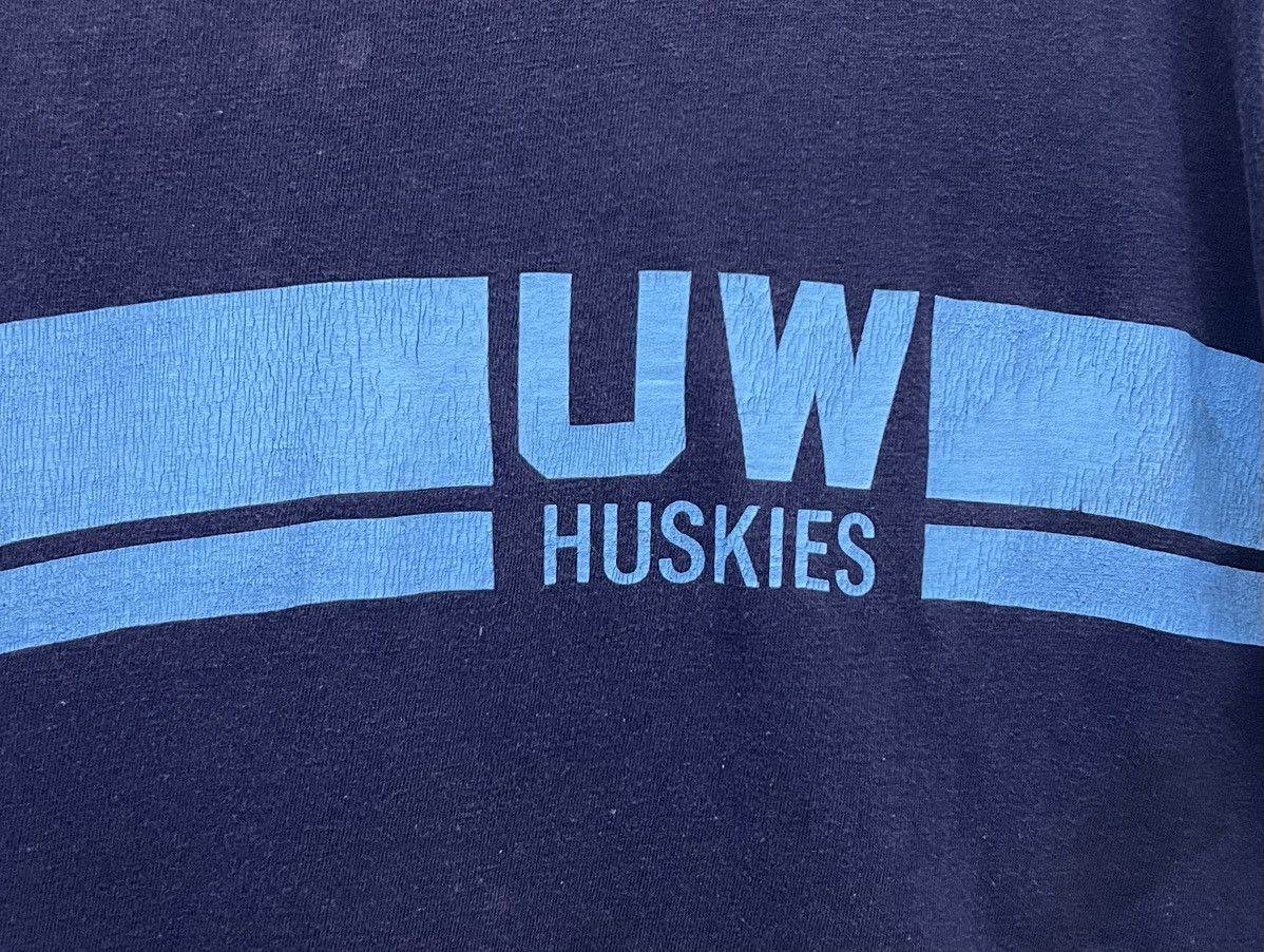 Japanese Brand × Vintage VINTAGE SHORELINE SPORTSWEAR UW HUSKIES SHIRT Size US XL / EU 56 / 4 - 3 Thumbnail