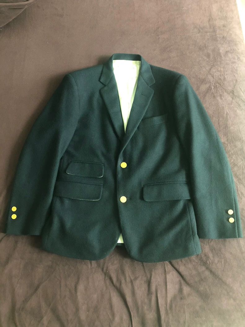 Thom Browne Thom Browne sizeBB0 Golden Guan Yang Cashmere Suit Size 38R - 1 Thumbnail